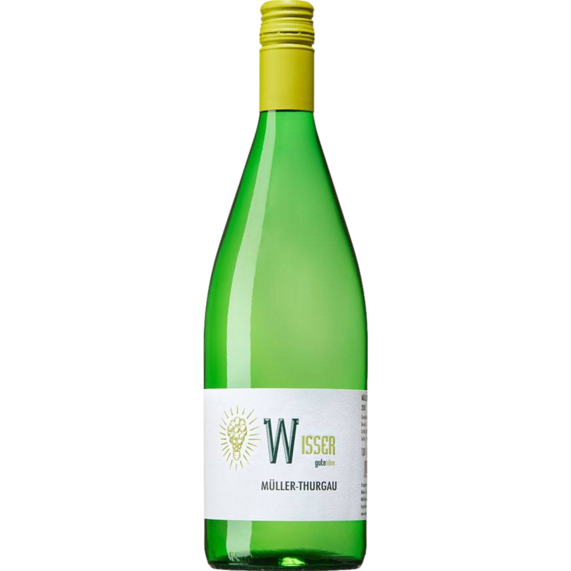Wisser Müller-Thurgau Gute Idee, Feinherb, Pfalz, 1 L, Pfalz, 2025, Weißwein