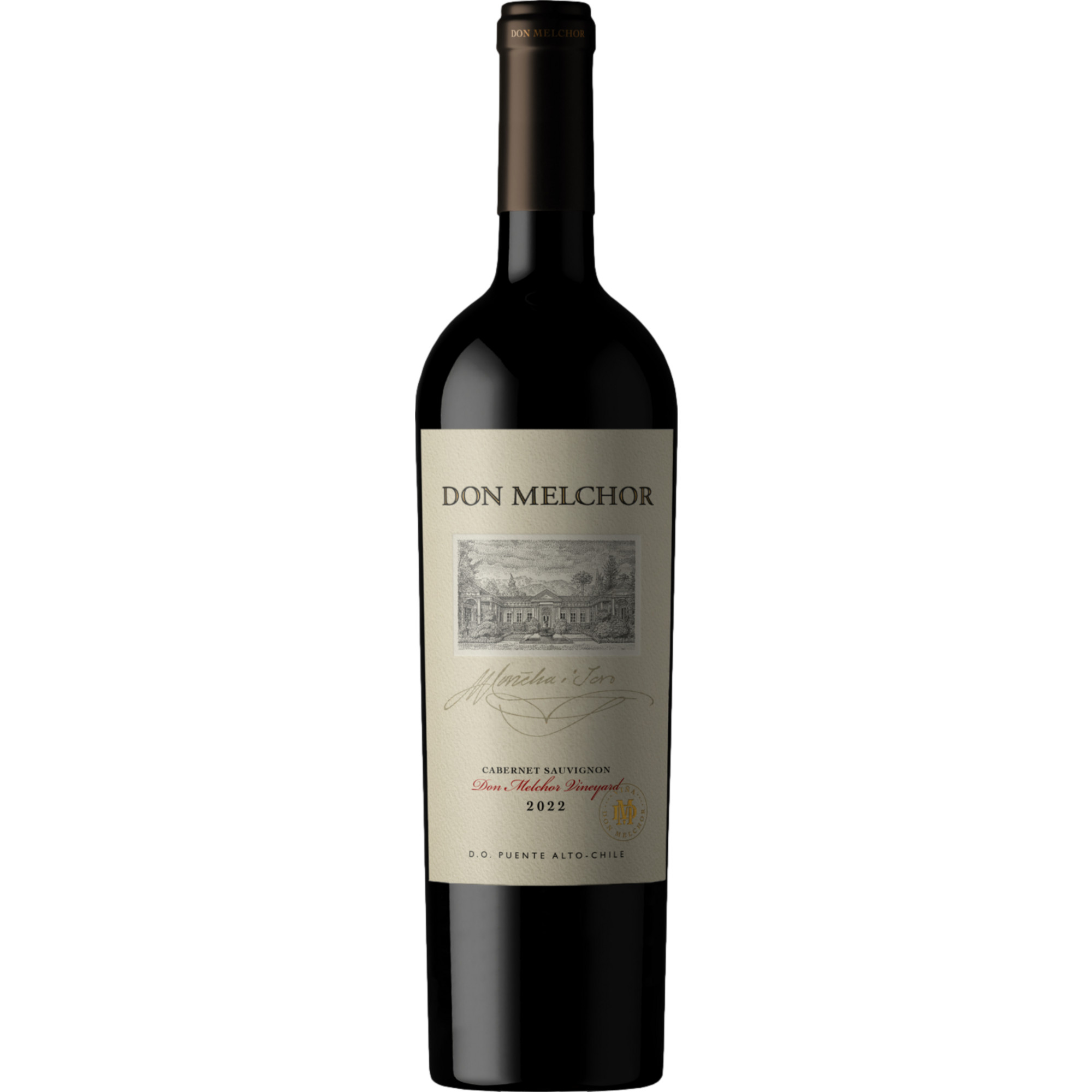 Don Melchor Cabernet Sauvignon, Maipo Valley, 1er Holzkiste, Maipo Valley, 2022, Rotwein