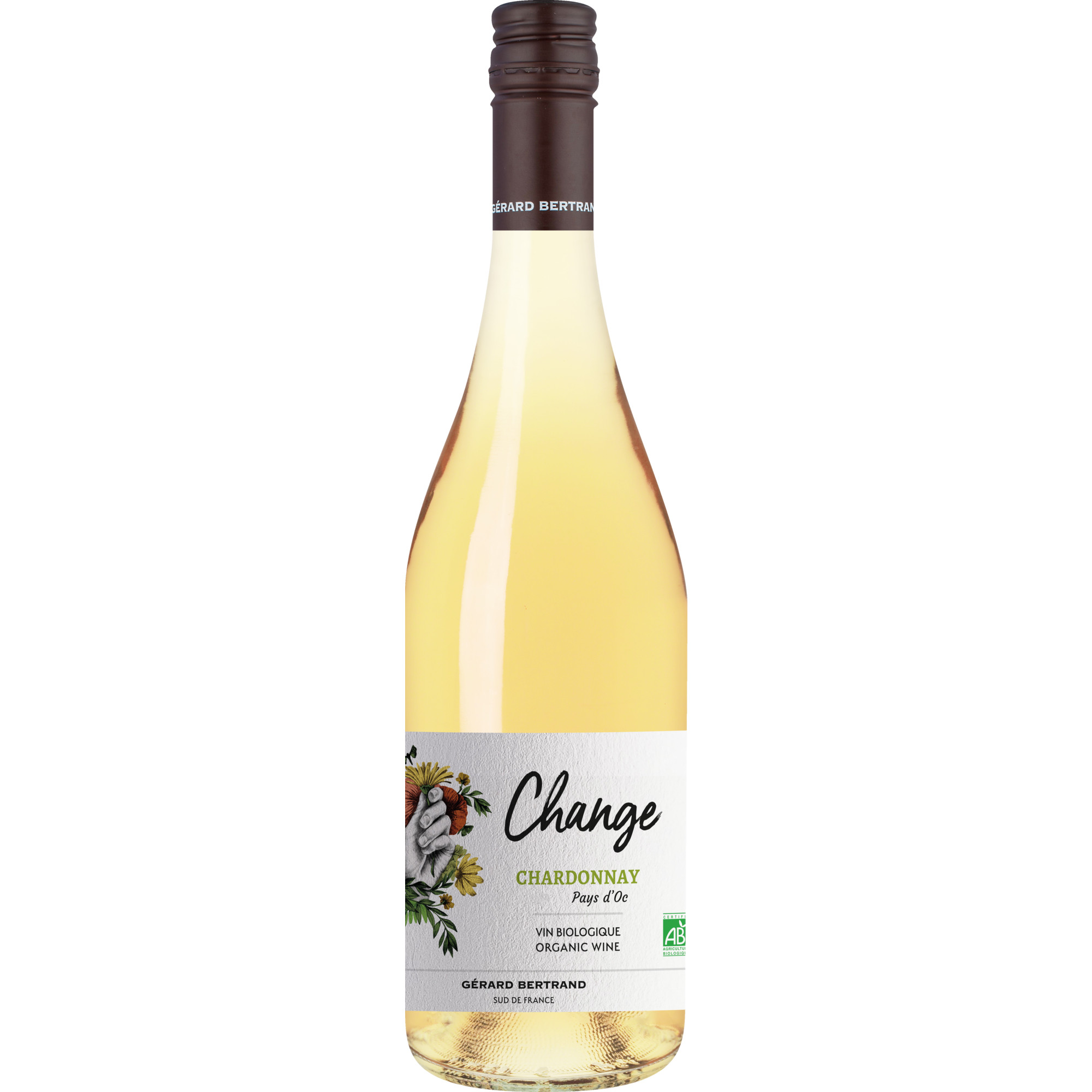 Change Chardonnay, Pays d'Oc IGP, Languedoc-Roussillon, 2024, Weißwein