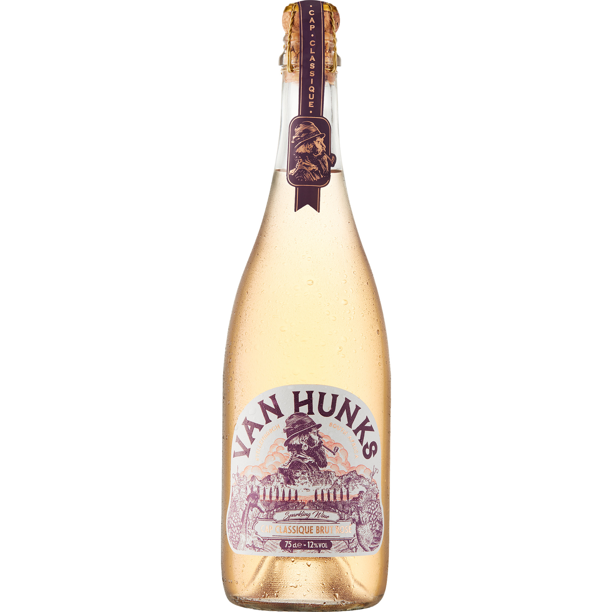 Van Hunks Cap Classique Rosé Brut