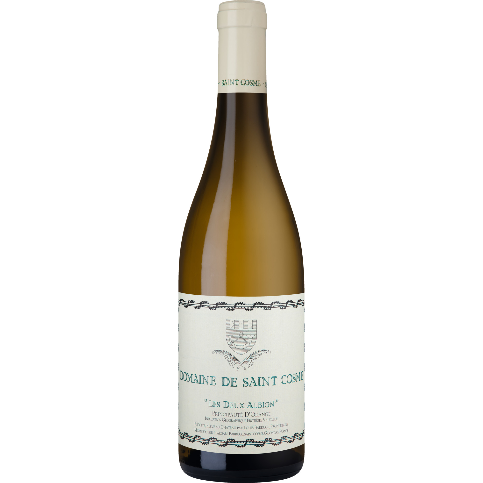 Château de Saint Cosme Les Deux Albion rouge, Côtes du Rhône AOP, Rhône, 2023, Rotwein