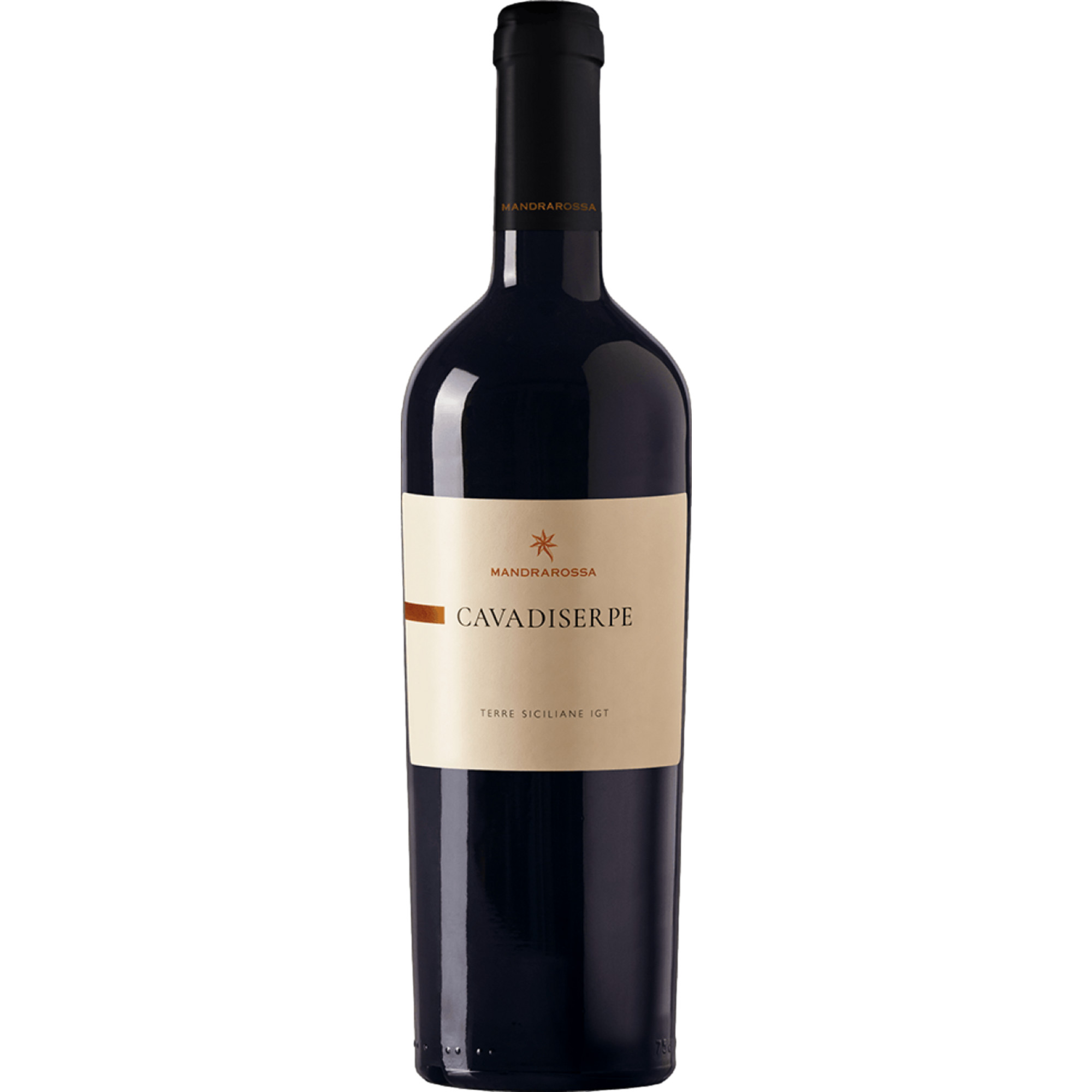 Mandrarossa Cavadiserpe, Terre Siciliane IGP, Sizilien, 2022, Rotwein