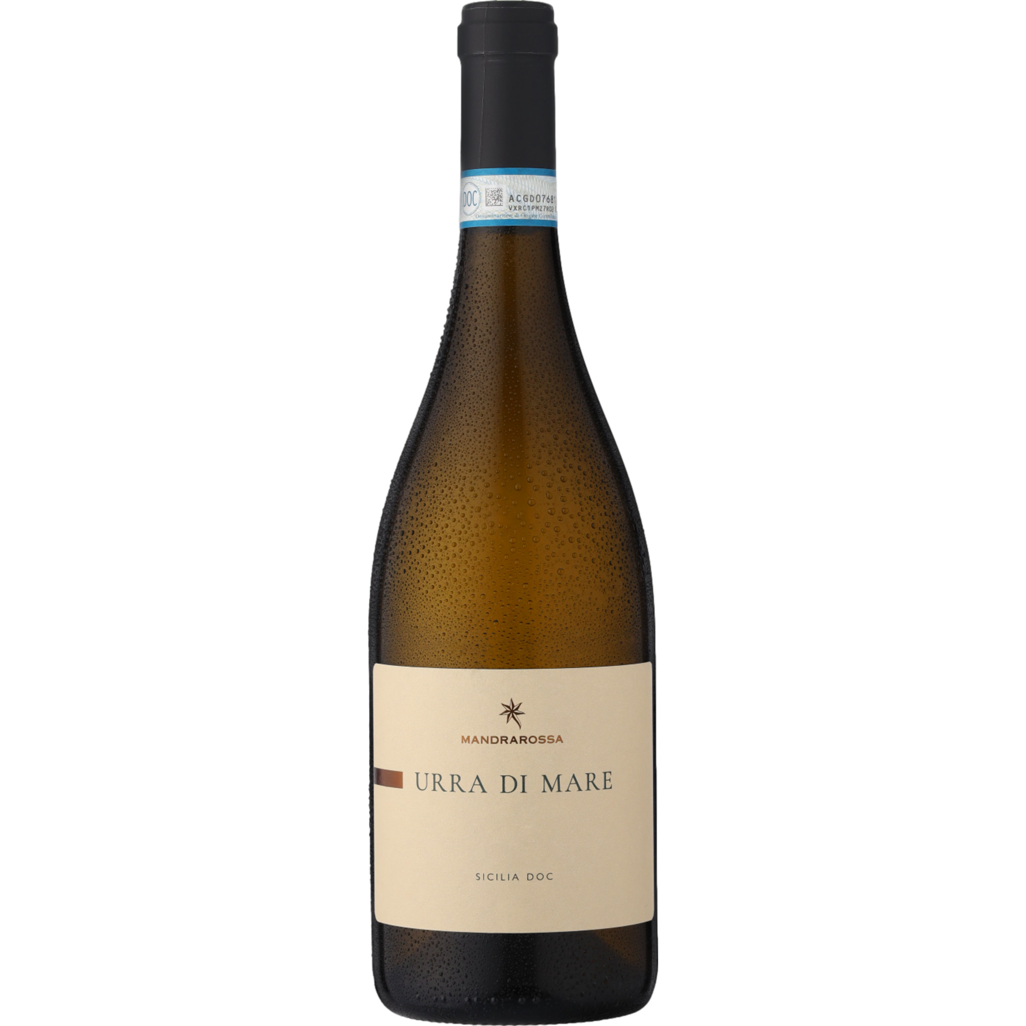 Mandrarossa Urra di Mare Bianco, Sicilia DOC, Sizilien, 2024, Weißwein