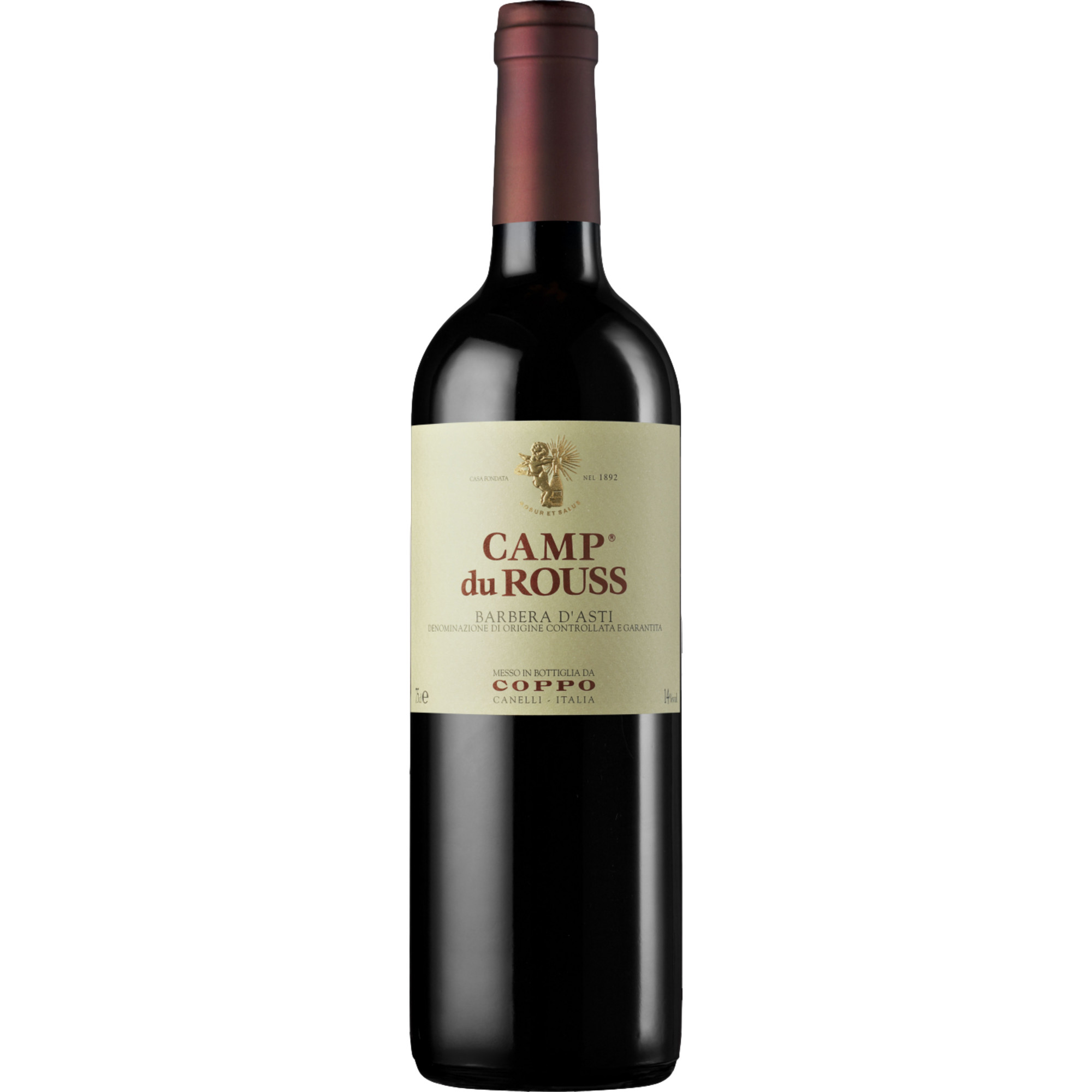 Coppo Camp du Rouss Barbera d’Asti, Barbera d'Asti DOCG, Piemont, 2023, Rotwein
