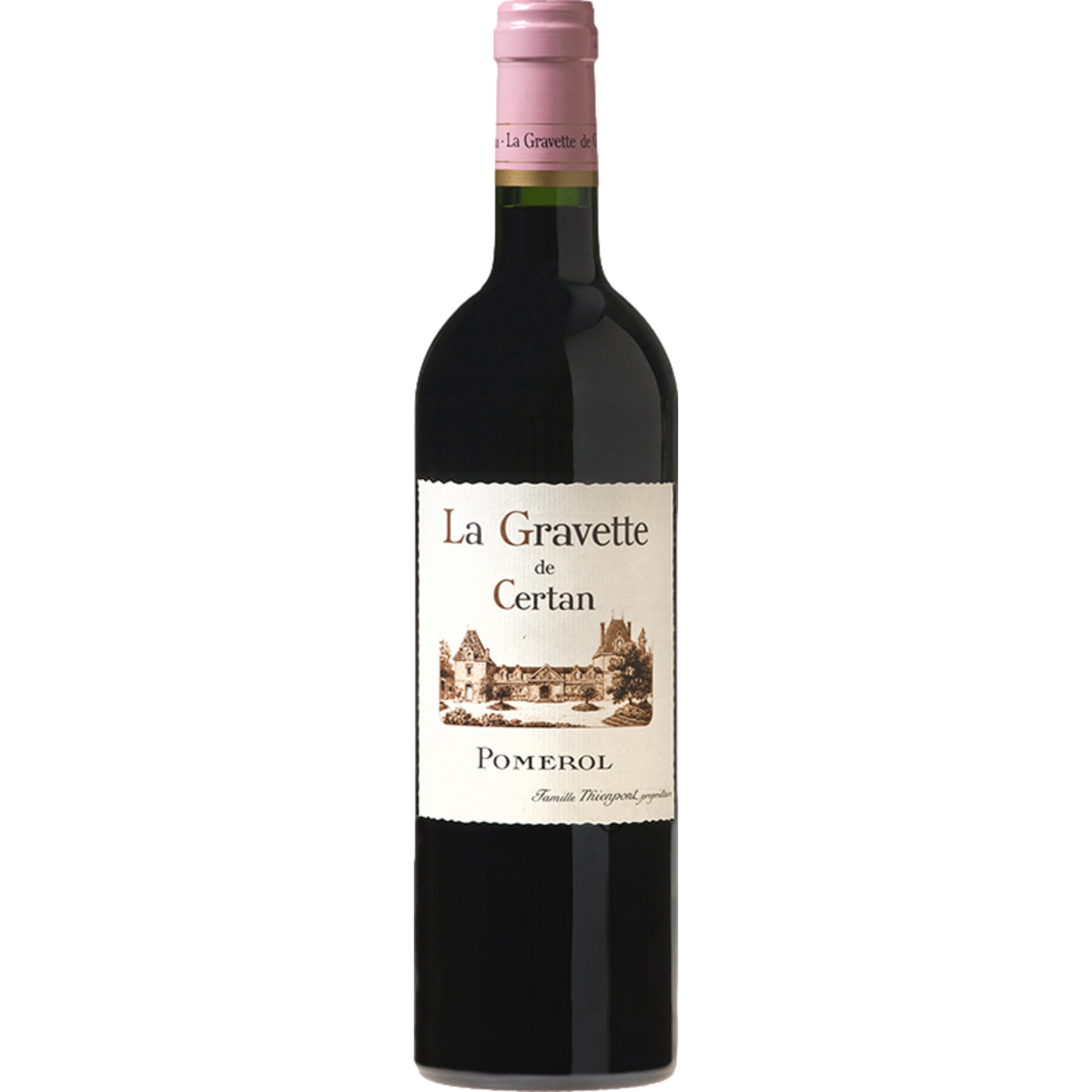 La Gravette De Certan, Pomerol AOP, Bordeaux, 2019, Rotwein