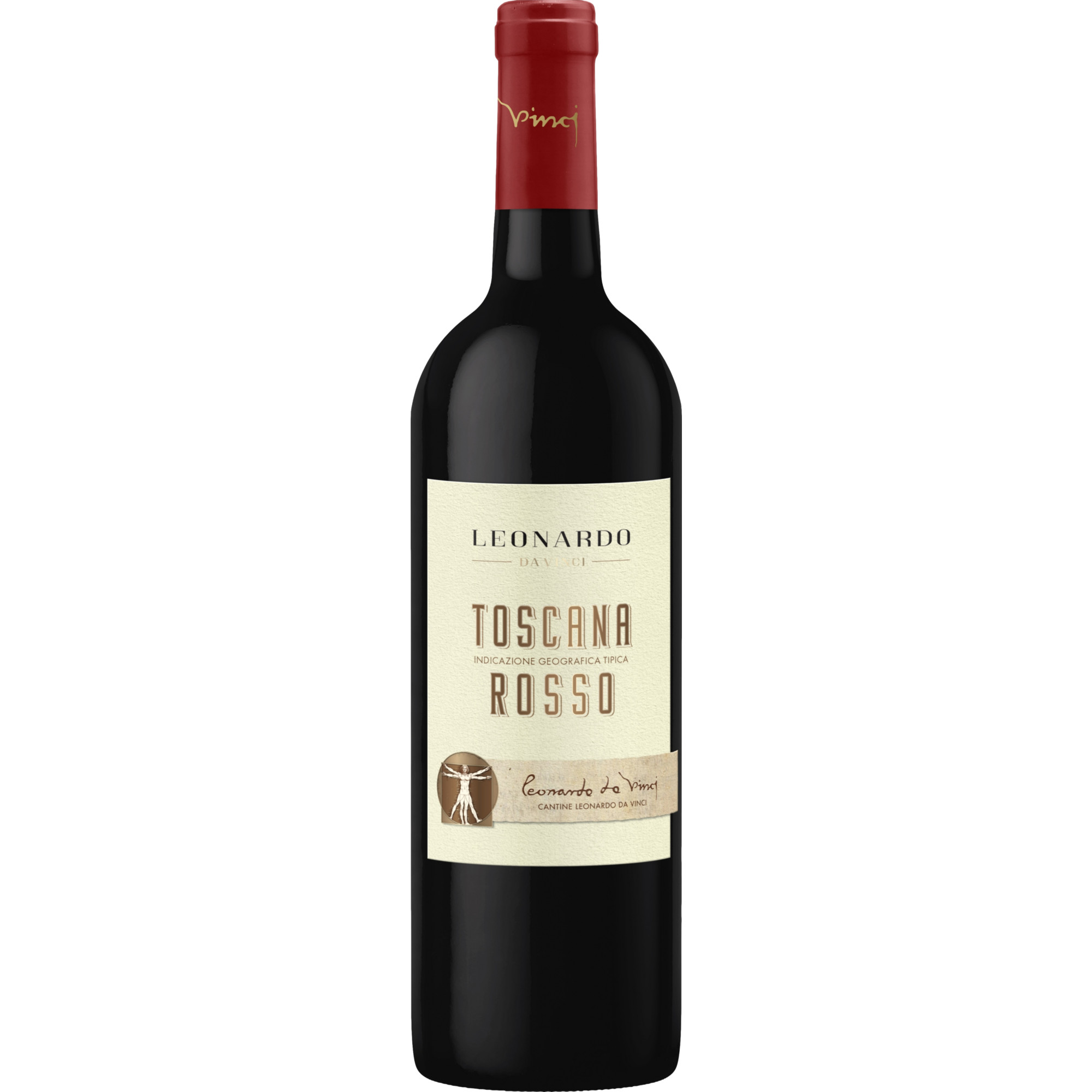 Leonardo da Vinci Rosso, Toscana IGT, Toskana, 2024, Rotwein