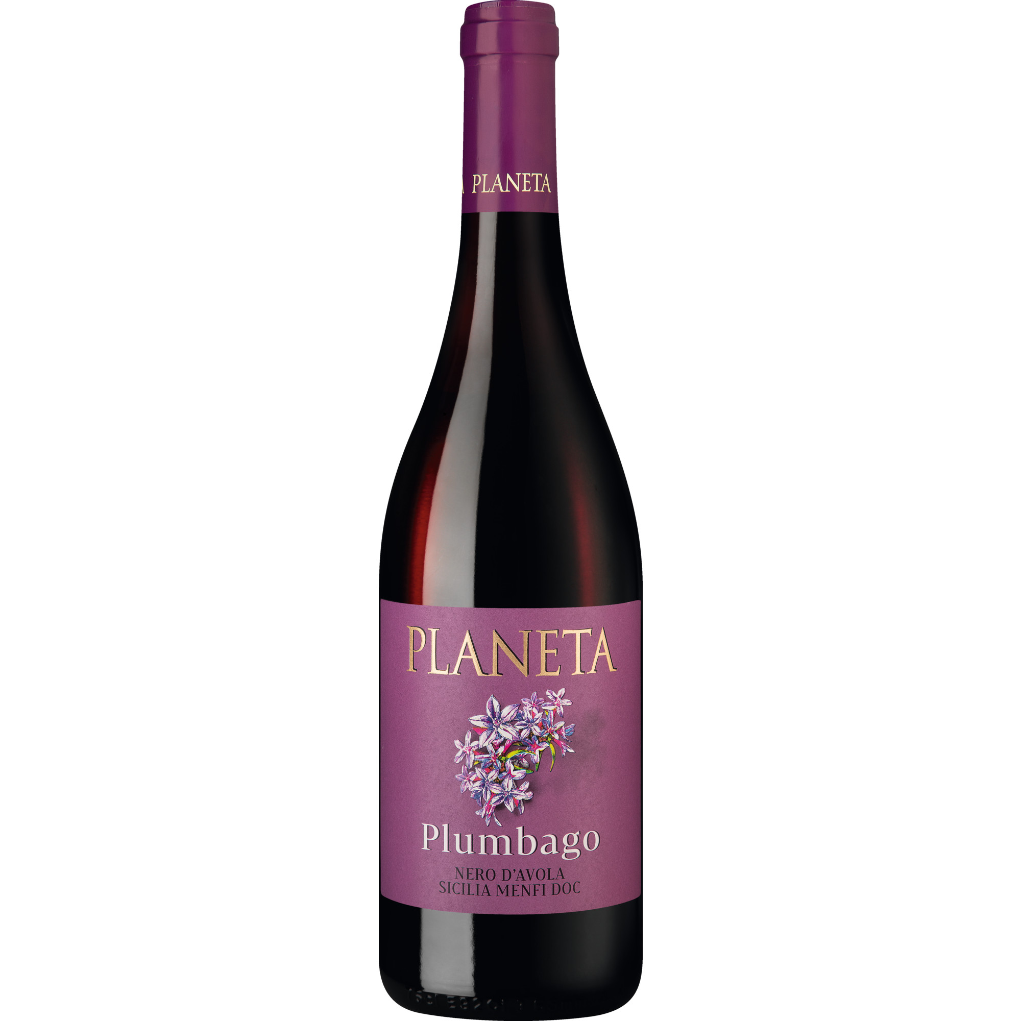 Plumbago Nero d'Avola, Menfi Sicilia DOC, Sizilien, 2023, Rotwein