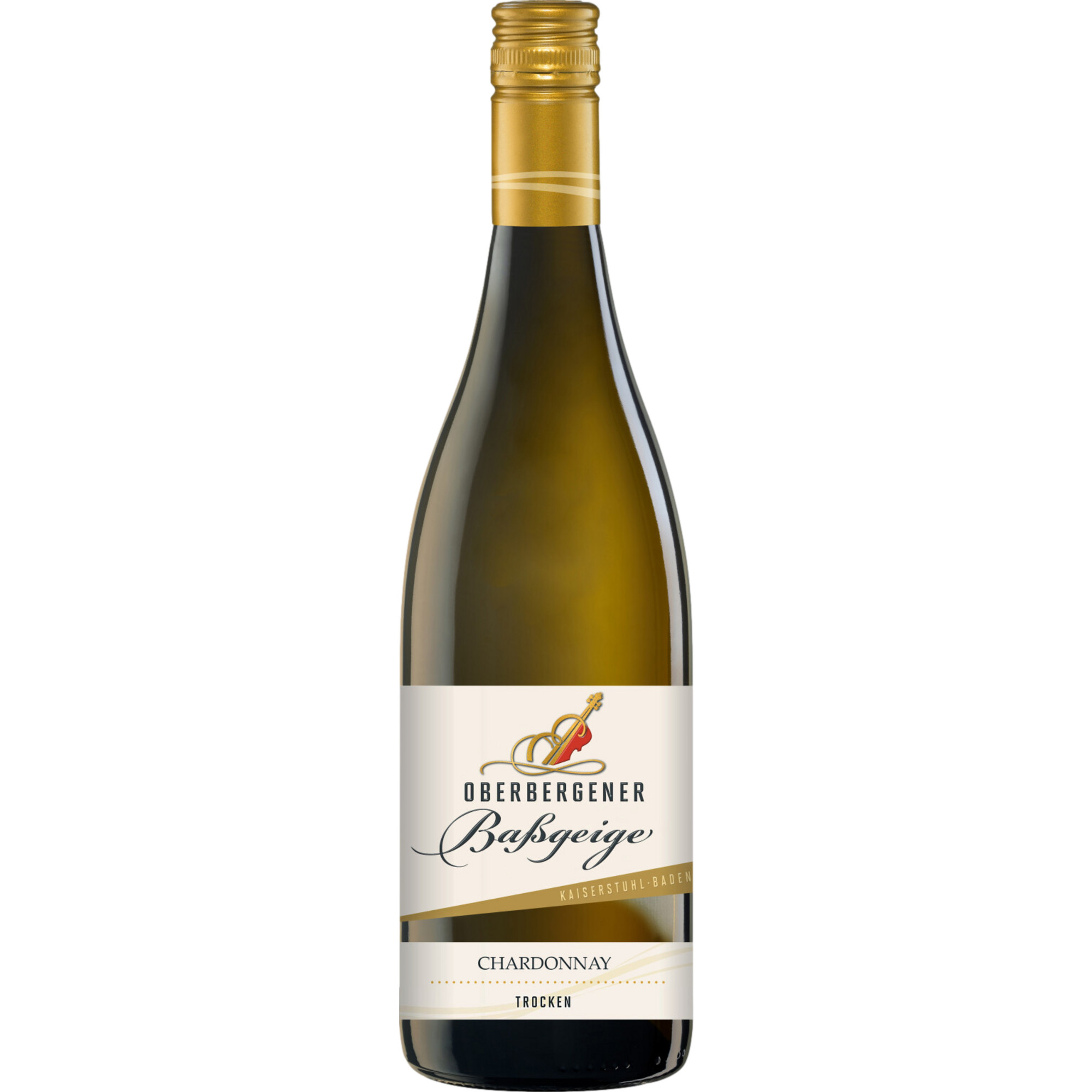 Oberbergener Baßgeige Chardonnay, Trocken, Baden, Baden, 2025, Weißwein