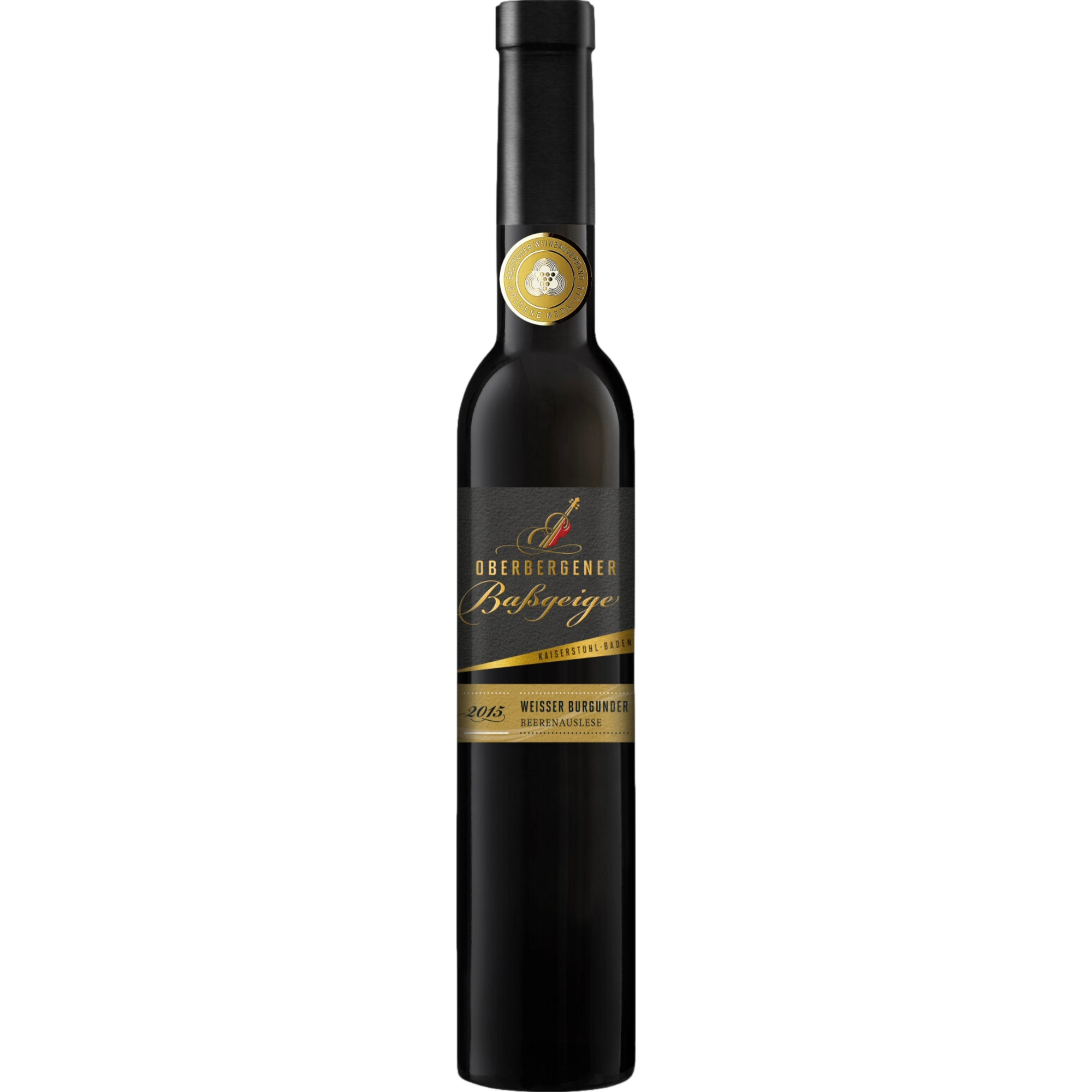Oberbergener Baßgeige Beerenauslese im Barrique, Edelsüß, Baden, Baden, 2018, Weißwein