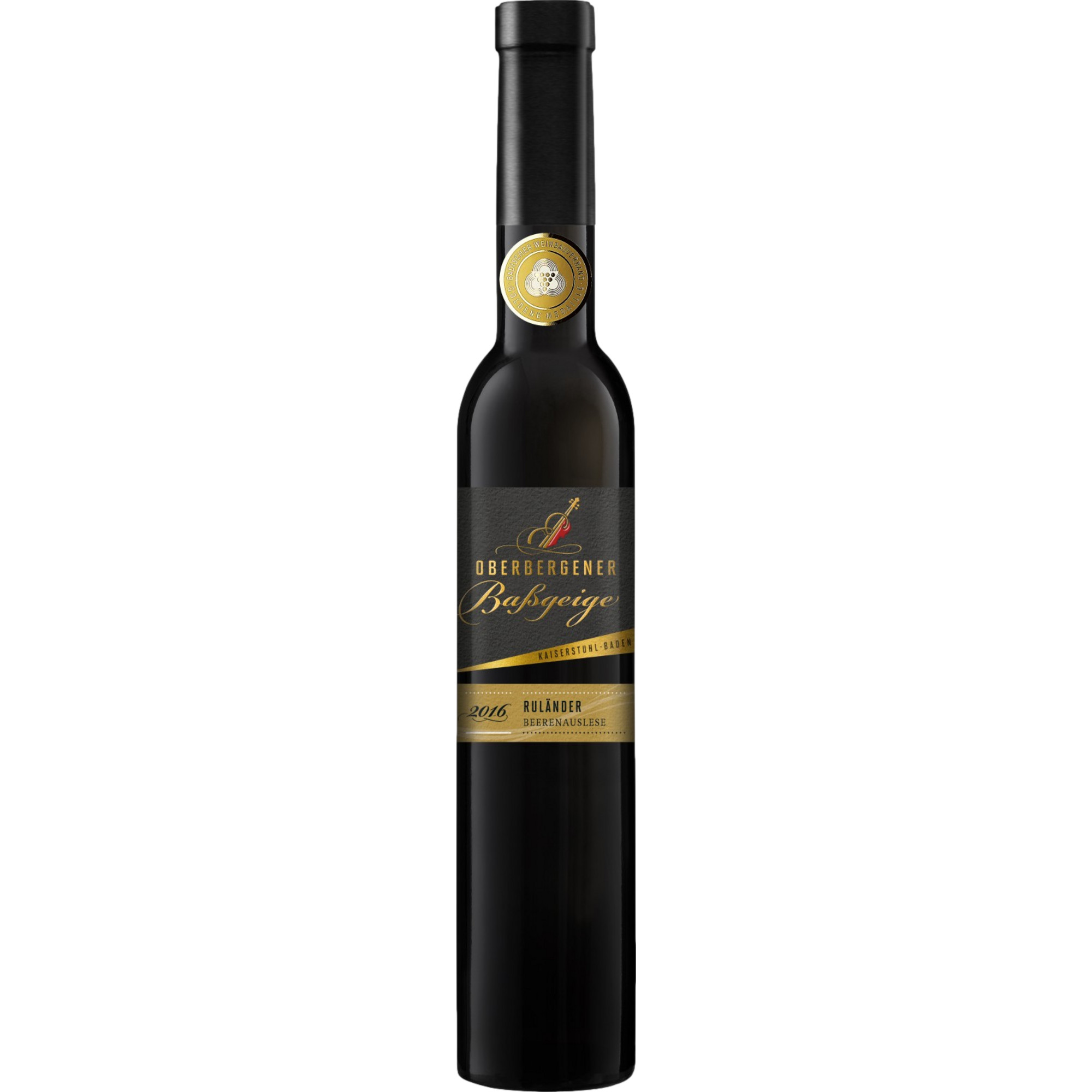 Oberbergener Baßgeige Ruländer Beerenauslese, Edelsüß, Baden, Baden, 2018, Weißwein