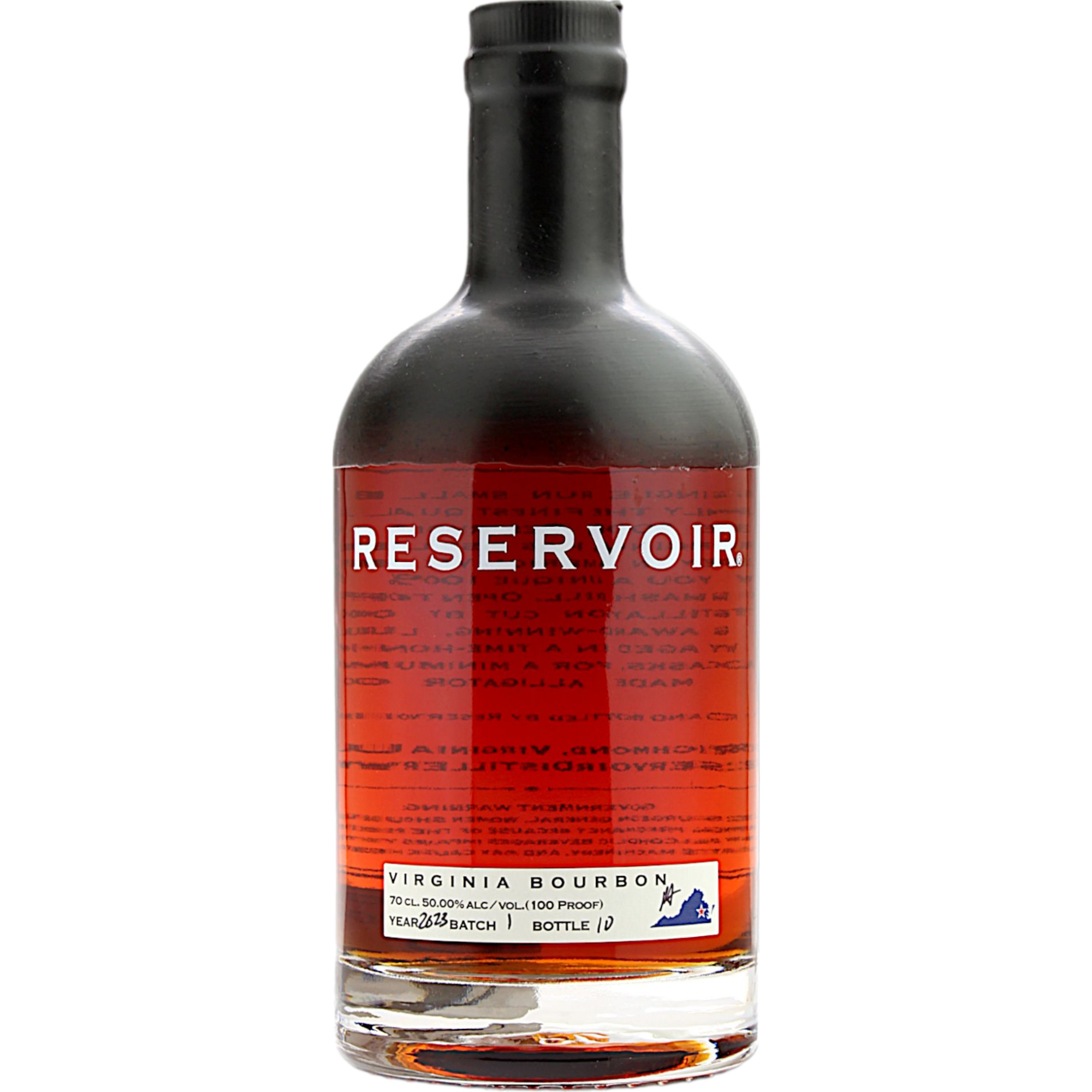 Reservoir Virginia Bourbon, 0,7 L, 50 % Vol., Spirituosen