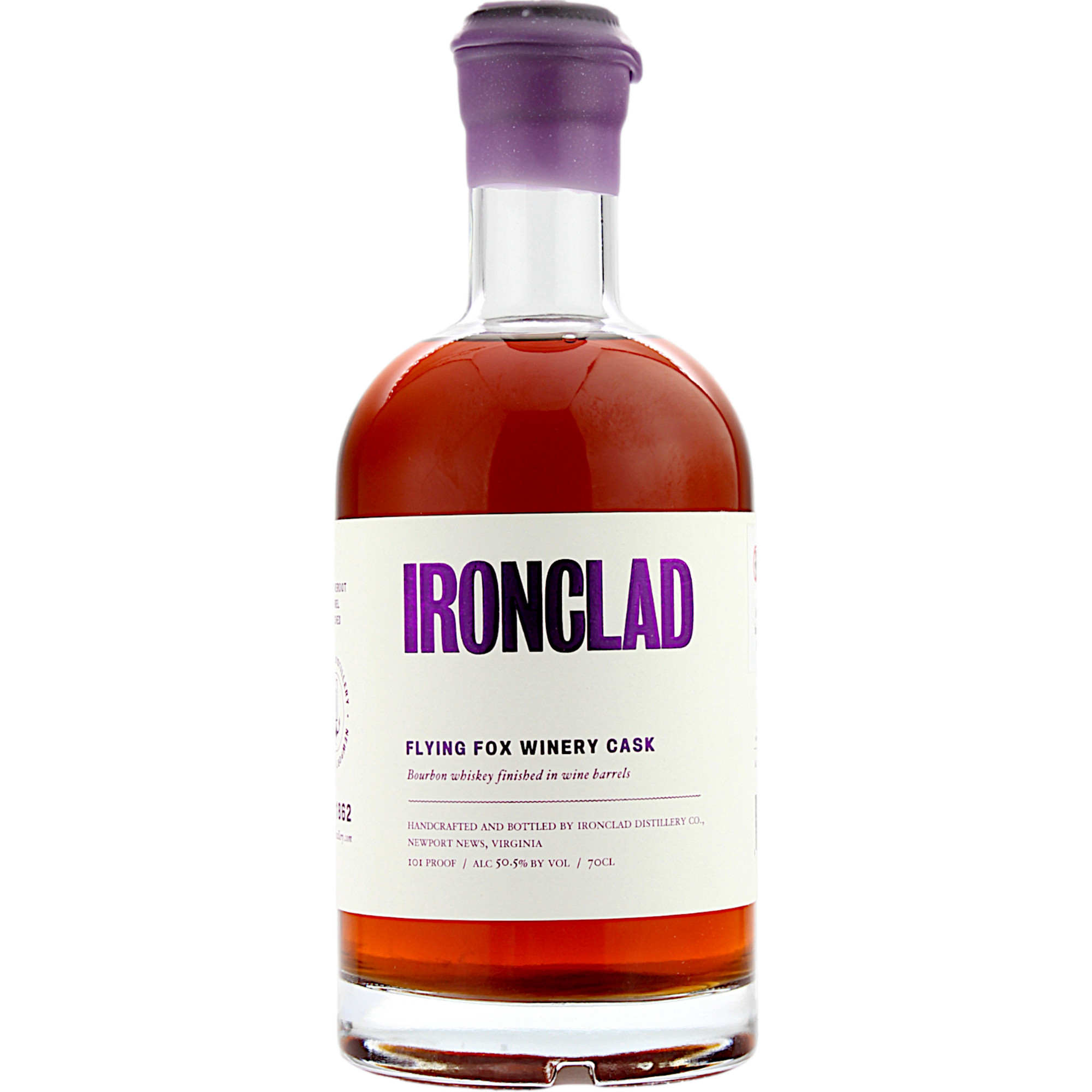 Ironclad Flying Fox Winery Cask Bourbon, 0,7 L, 50,5 % Vol., Spirituosen