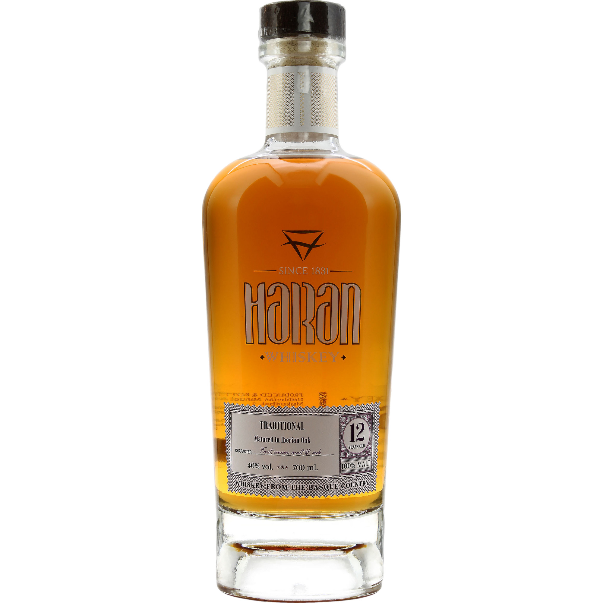 Haran 12 Jahre Traditional, Spanish Malt, 0,7 L, 40 % Vol., Spirituosen