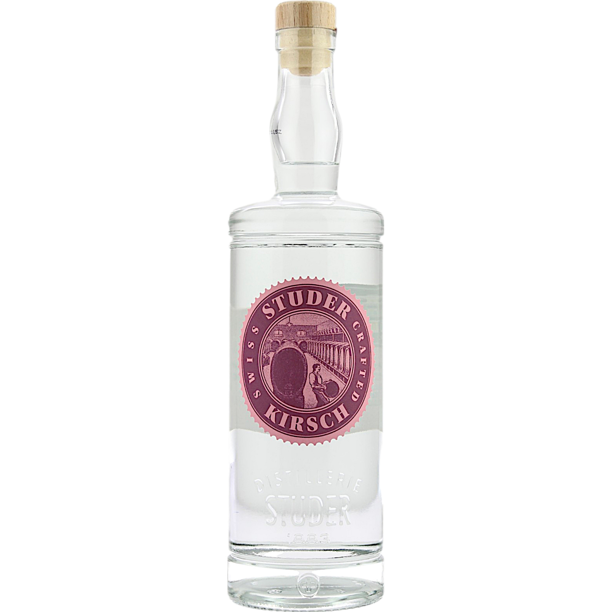 Studer Kirsch, Obstbrand, 0,7 L, 41 % Vol., Spirituosen