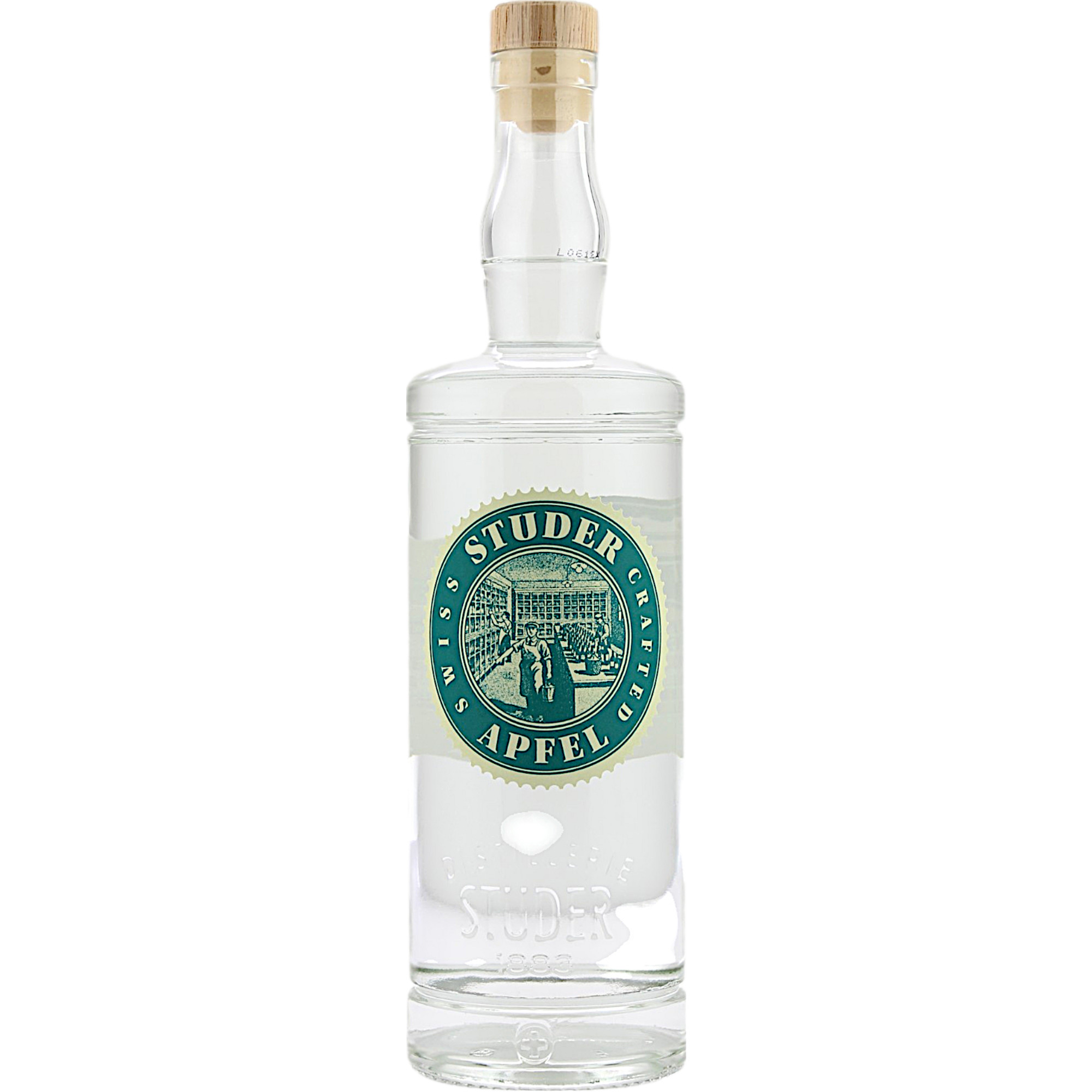 Studer Gravensteiner Apfelbrand, 0,7 L, 41 % Vol., Spirituosen