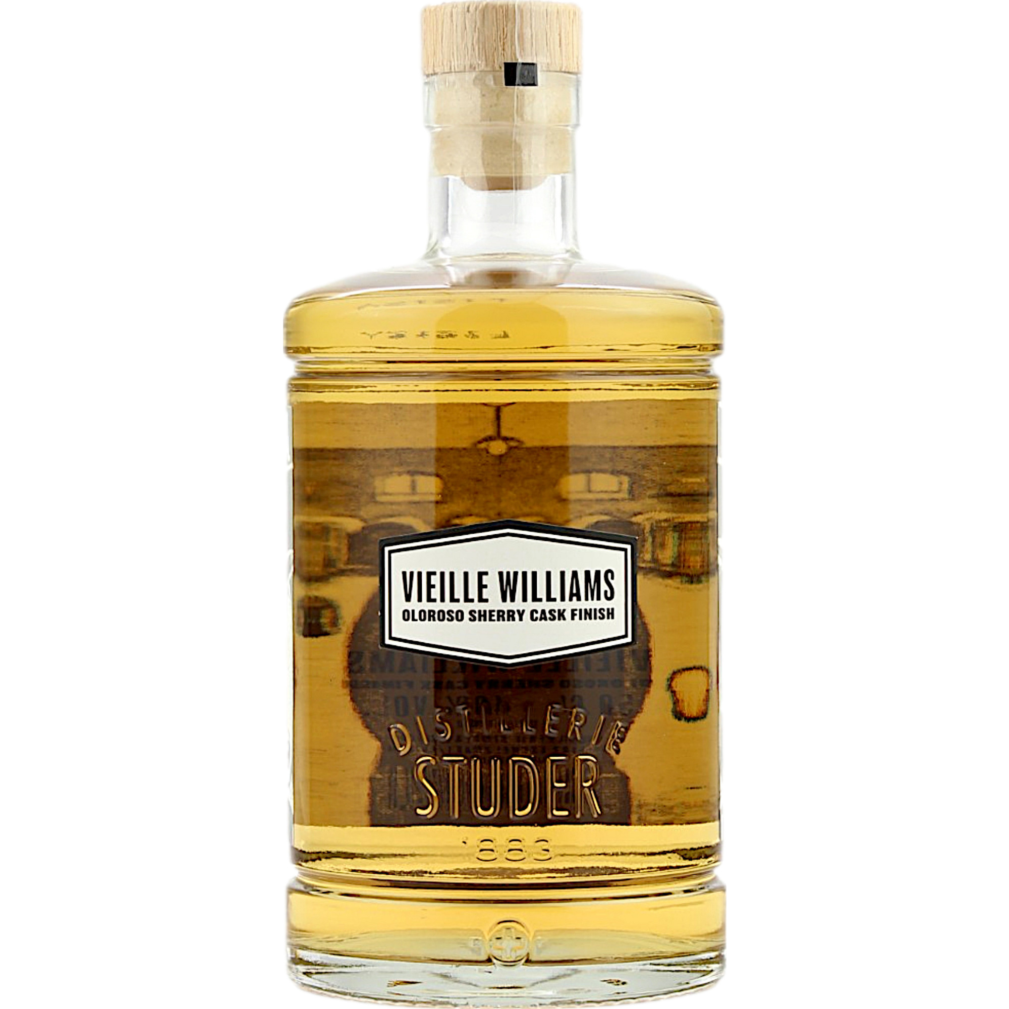 Image of Studer Vieille Williams Oloroso Cask Finish, 0,5 L, 40 % Vol., Spirituosen