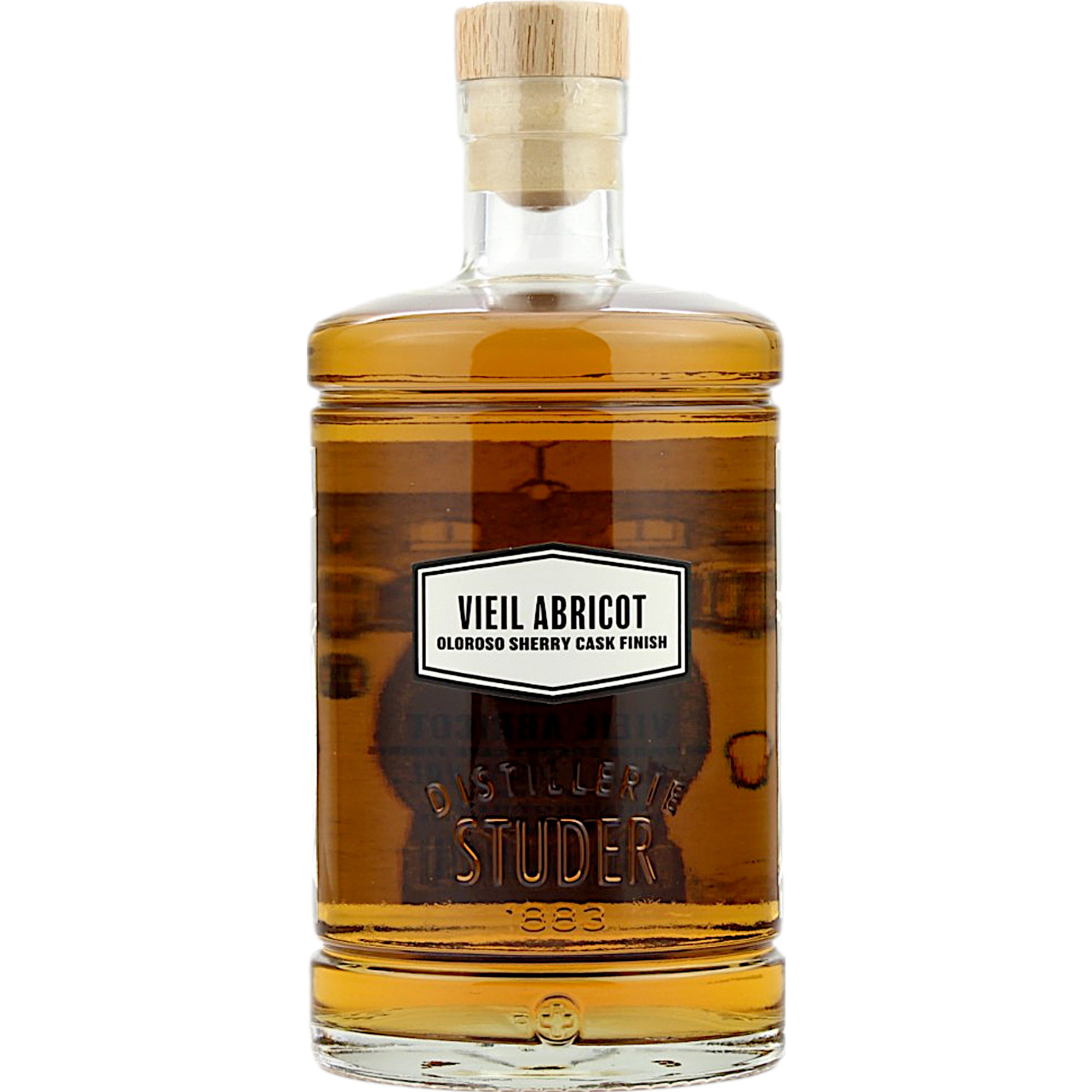Image of Studer Vieil Abricot Oloroso Cask Finish, 0,5 L, 40 % Vol., Spirituosen