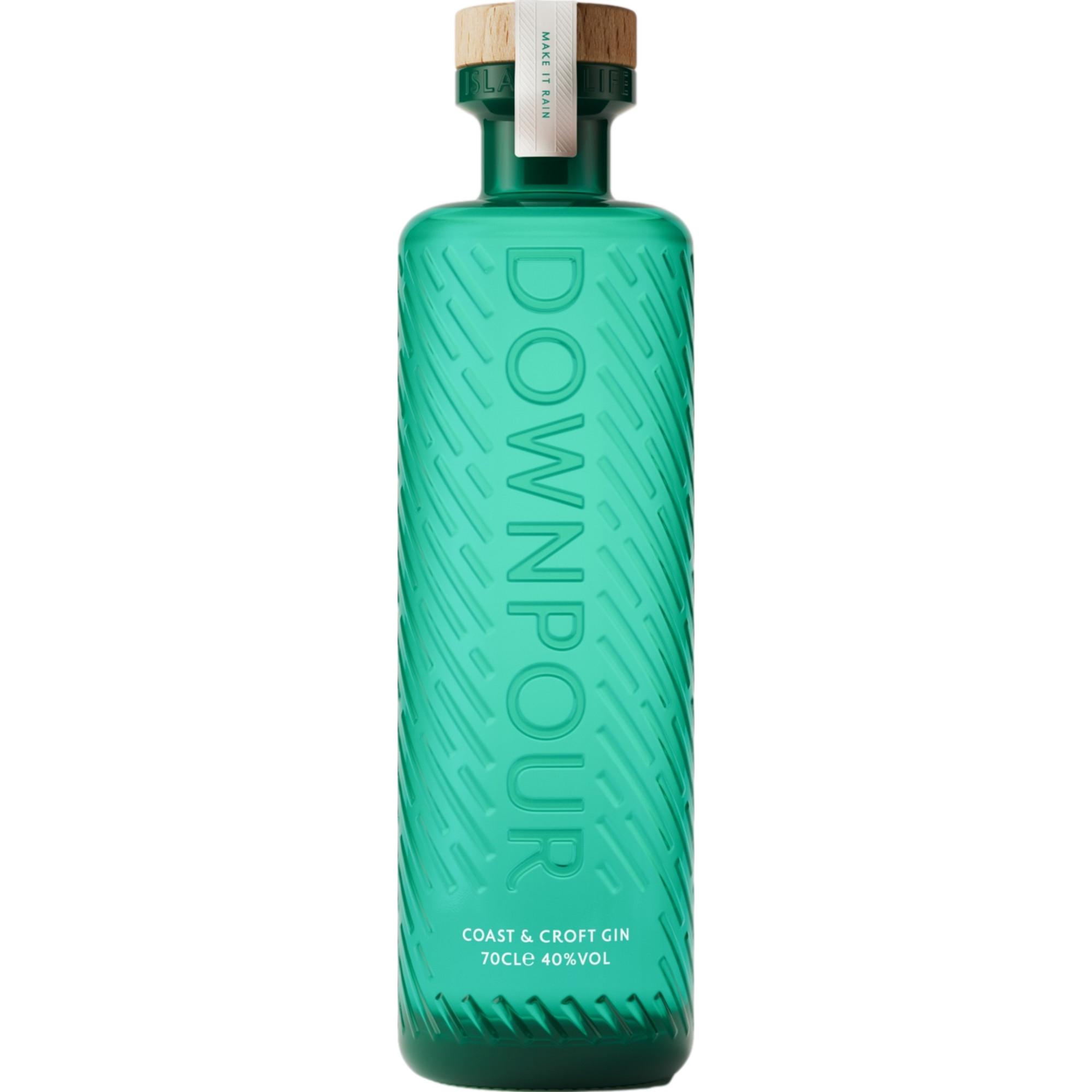 Downpour Coast & Croft Gin, 0,7 L, 40 % Vol., Spirituosen