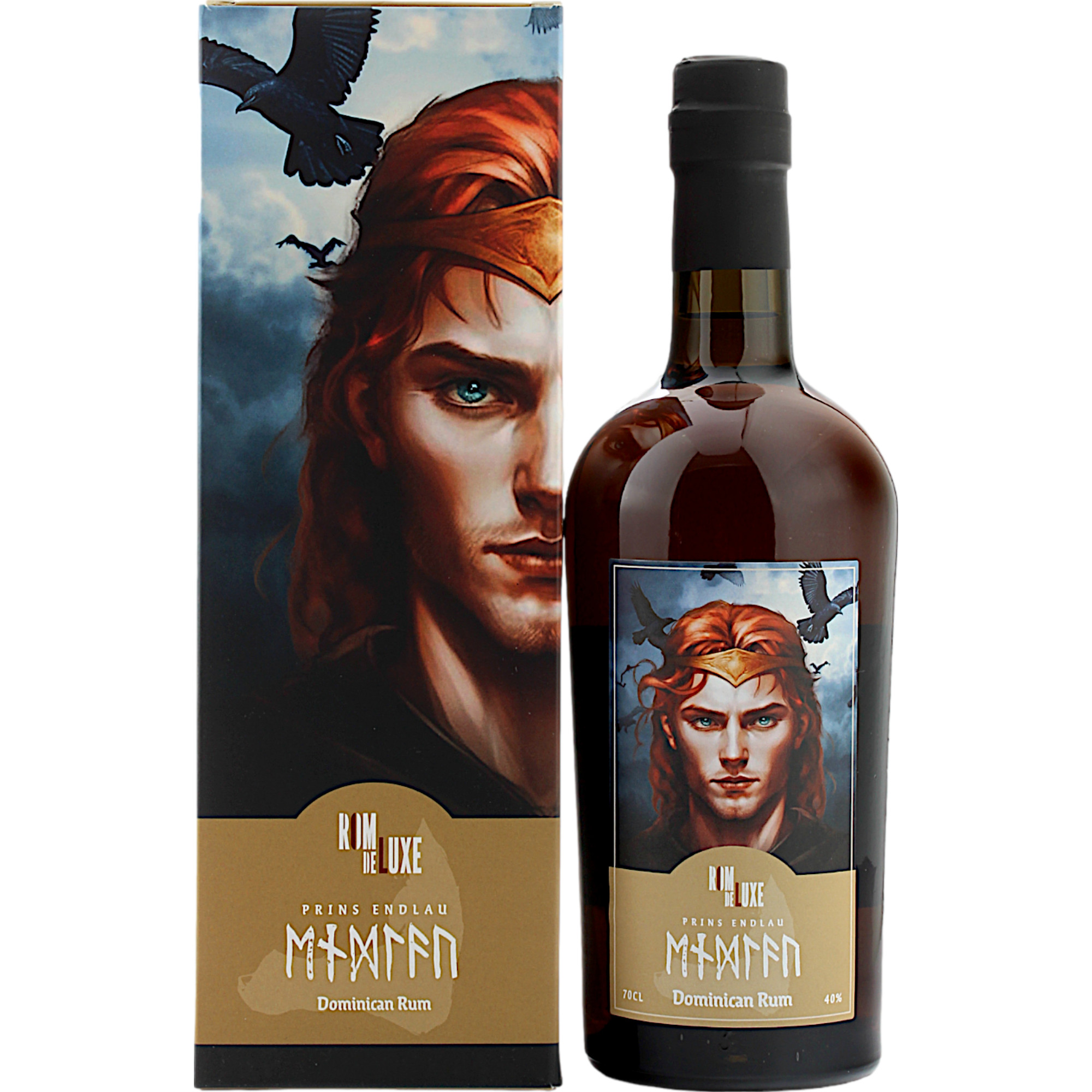 Prins Endlau Vikings Edition RomDeLuxe, Rum, 0,7 L, 40 % Vol., Spirituosen