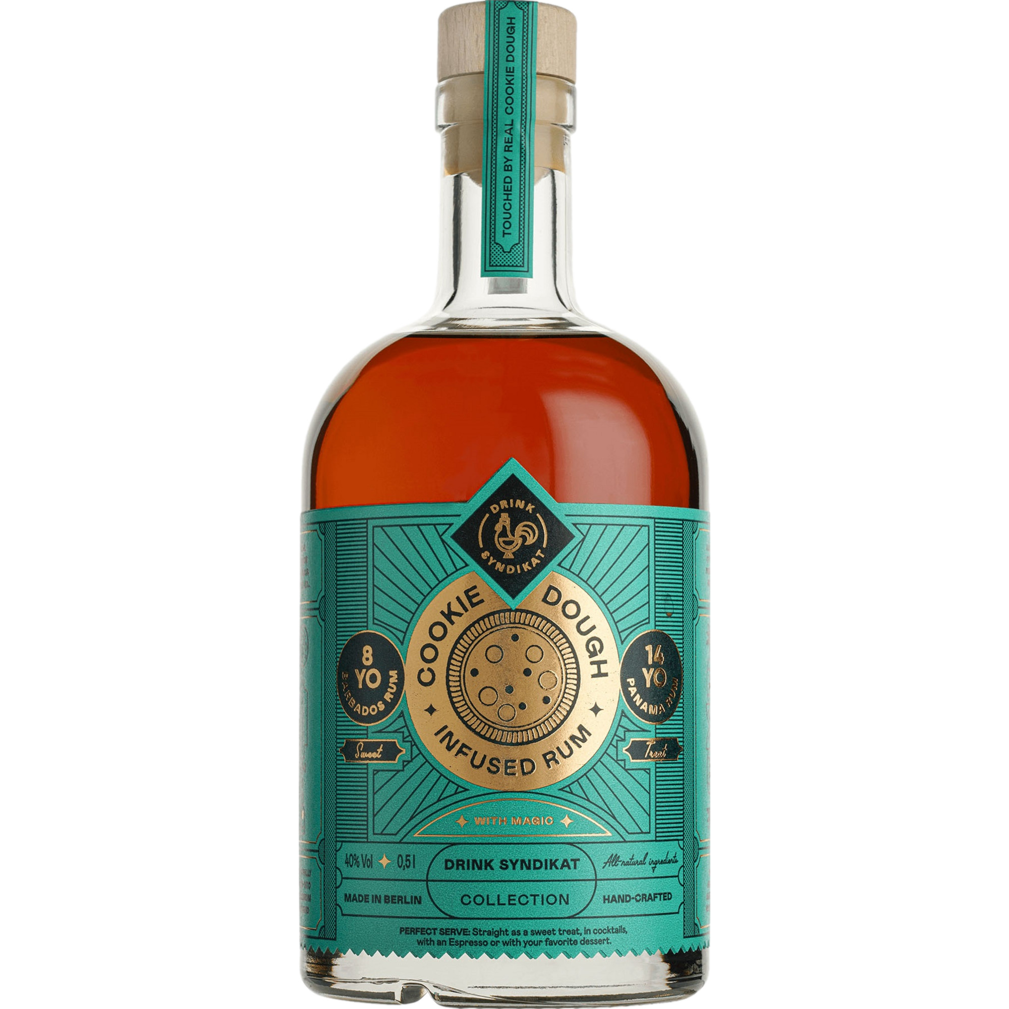 Image of Cookie Dough infused Rum 40% 0,5l (69,80 &euro; pro 1 l)