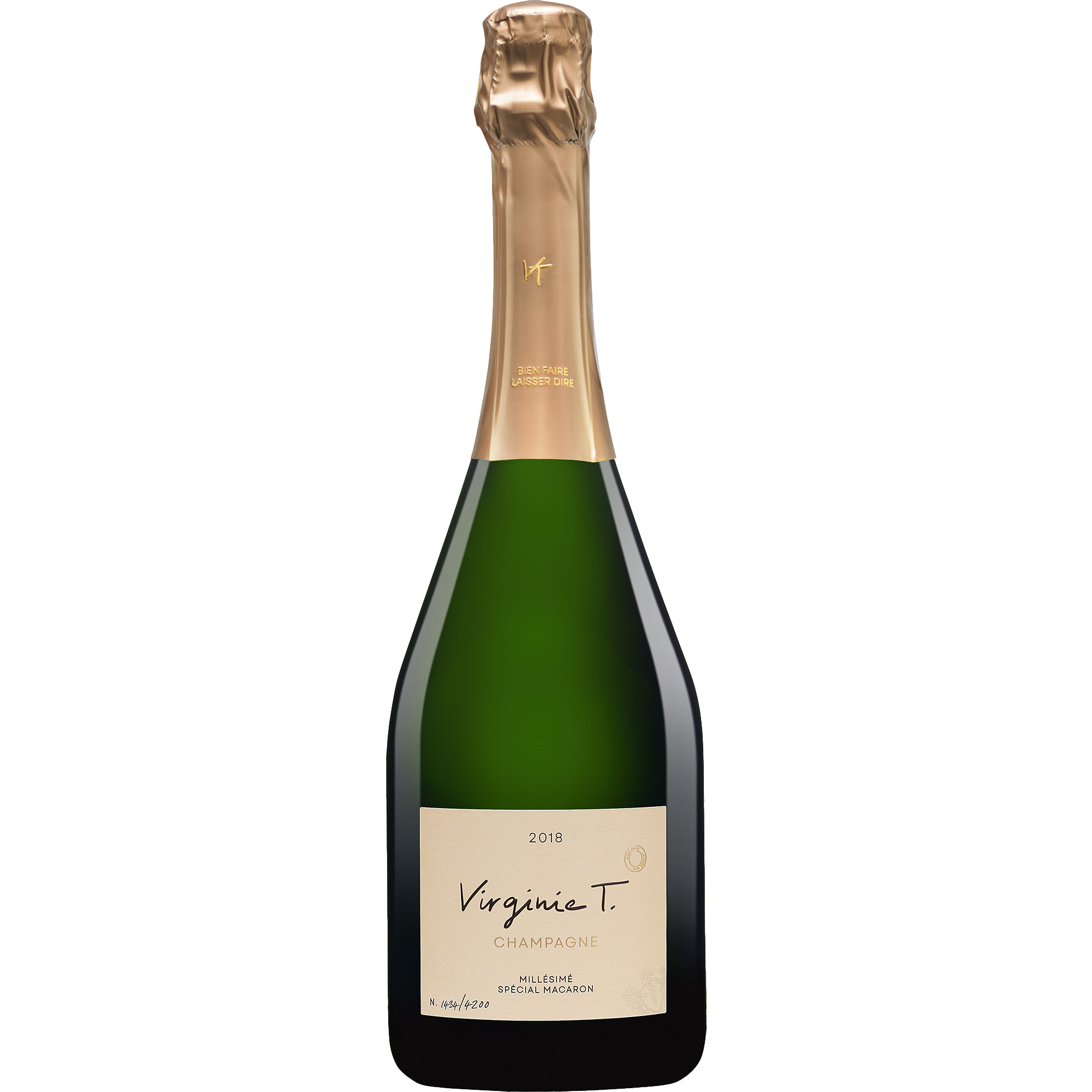 Champagne Virginie T. Special Macaron Millésimé Extra Dry 2018