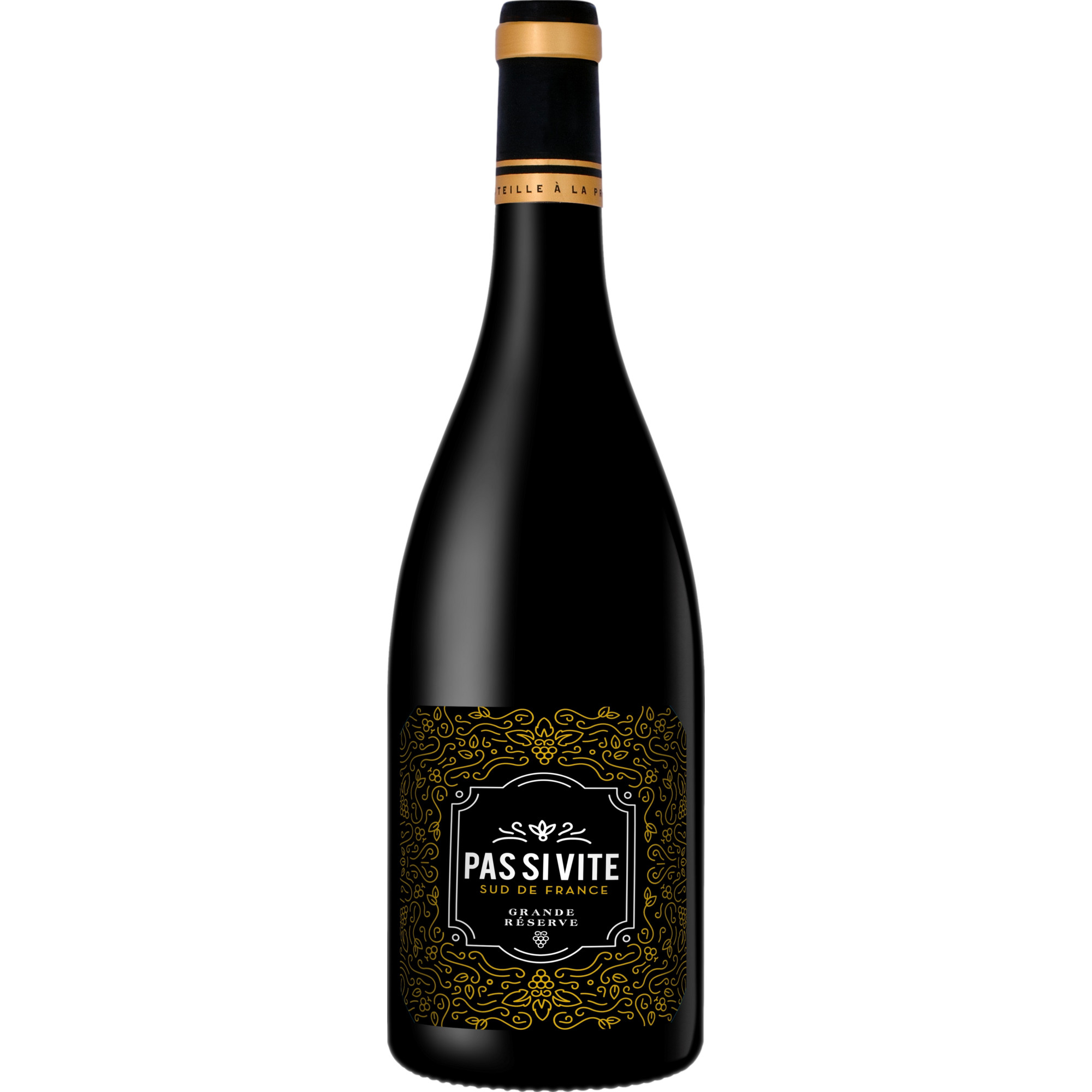 Pas Si Vite Grande Réserve, Pays d'Hérault IGP, Languedoc-Roussillon, 2024, Rotwein