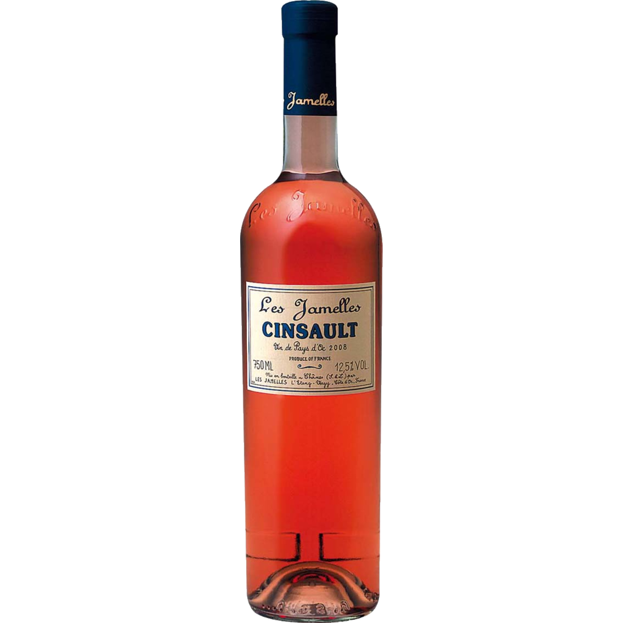 Les Jamelles Cinsault Rosé, Pays d'Oc IGP, Languedoc-Roussillon, 2024, Roséwein