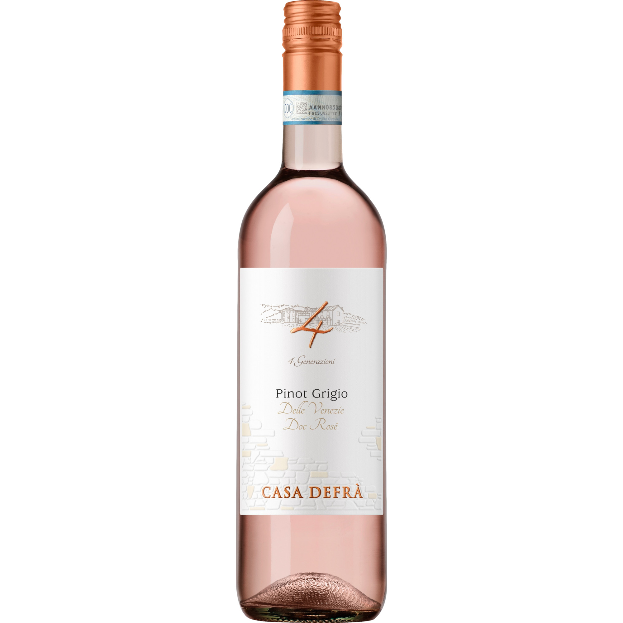 Casa Defrà Pinot Grigio Rosé, Veneto IGP, Venetien, Roséwein