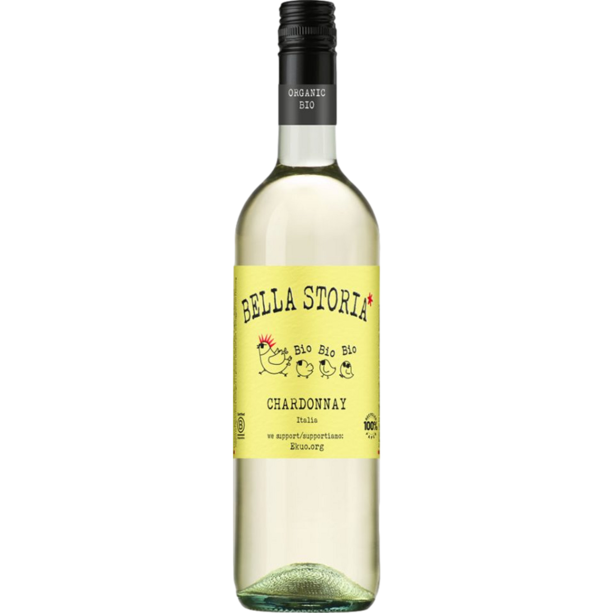 Bella Storia Chardonnay, Vino da Tavola, Venetien, 2024, Weißwein