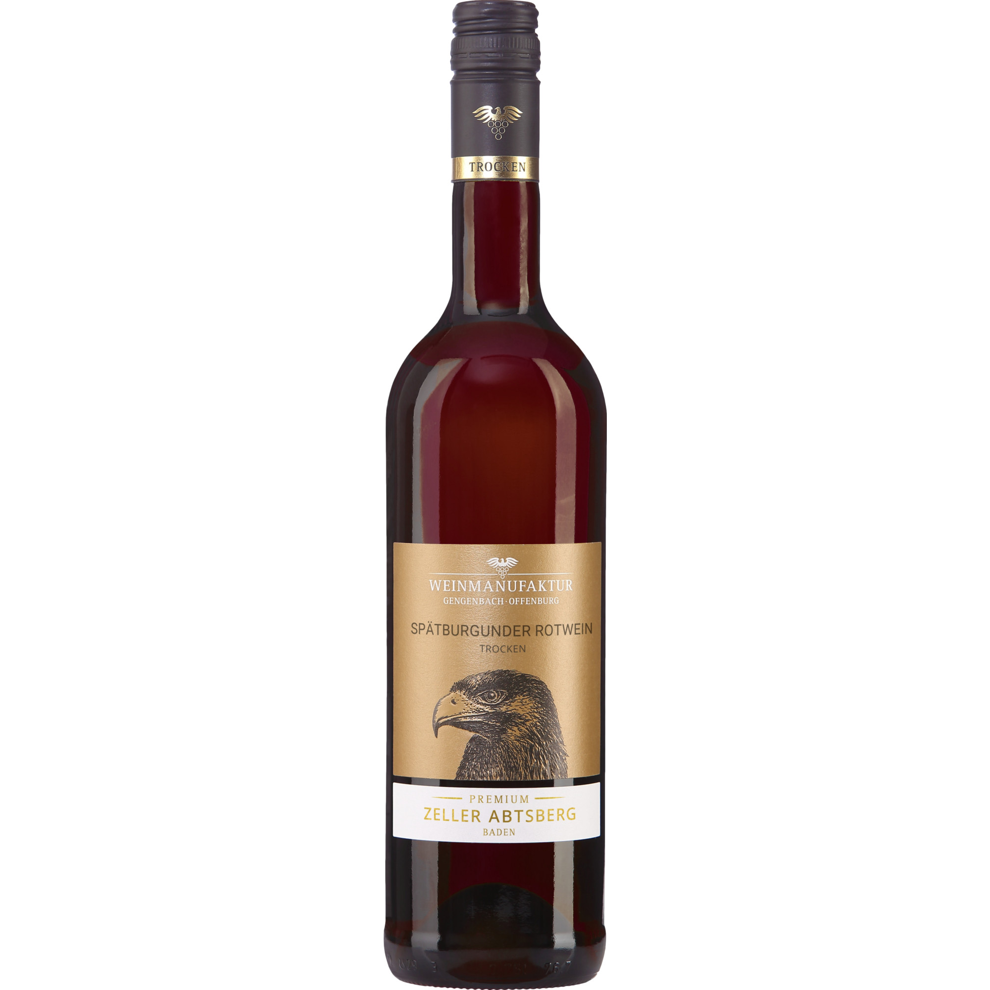 Premium Spätburgunder Rotwein, Trocken, Baden, Baden, 2024, Rotwein