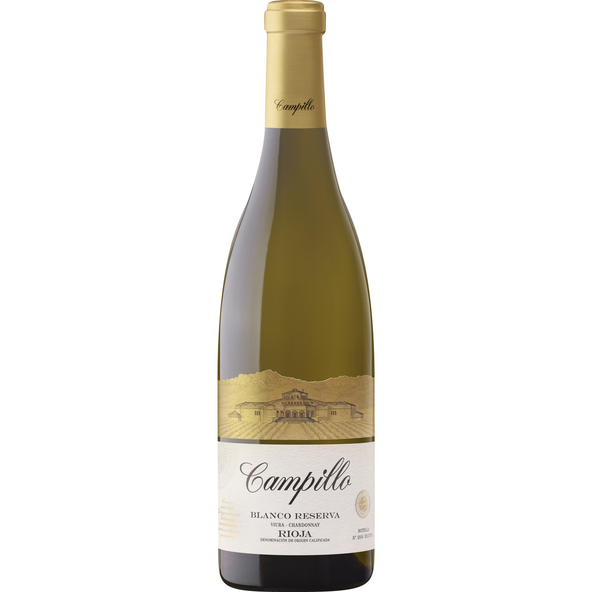 Campillo Rioja Blanco Reserva, Rioja DOCa, Rioja, 2023, Weißwein