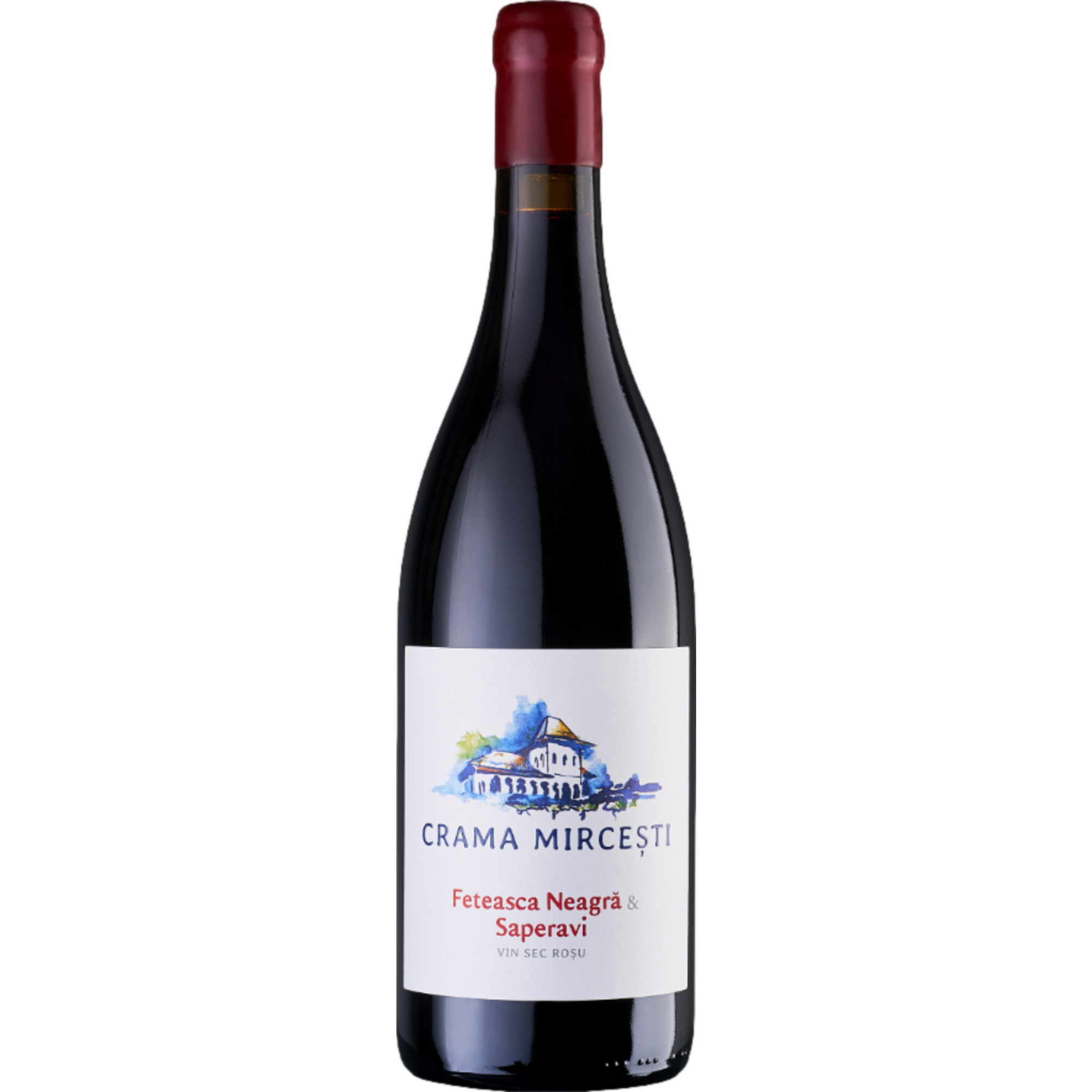 Crama Mircesti Feteasca Neagra-Saperavi, Codru IGP, Codru, 2022, Rotwein