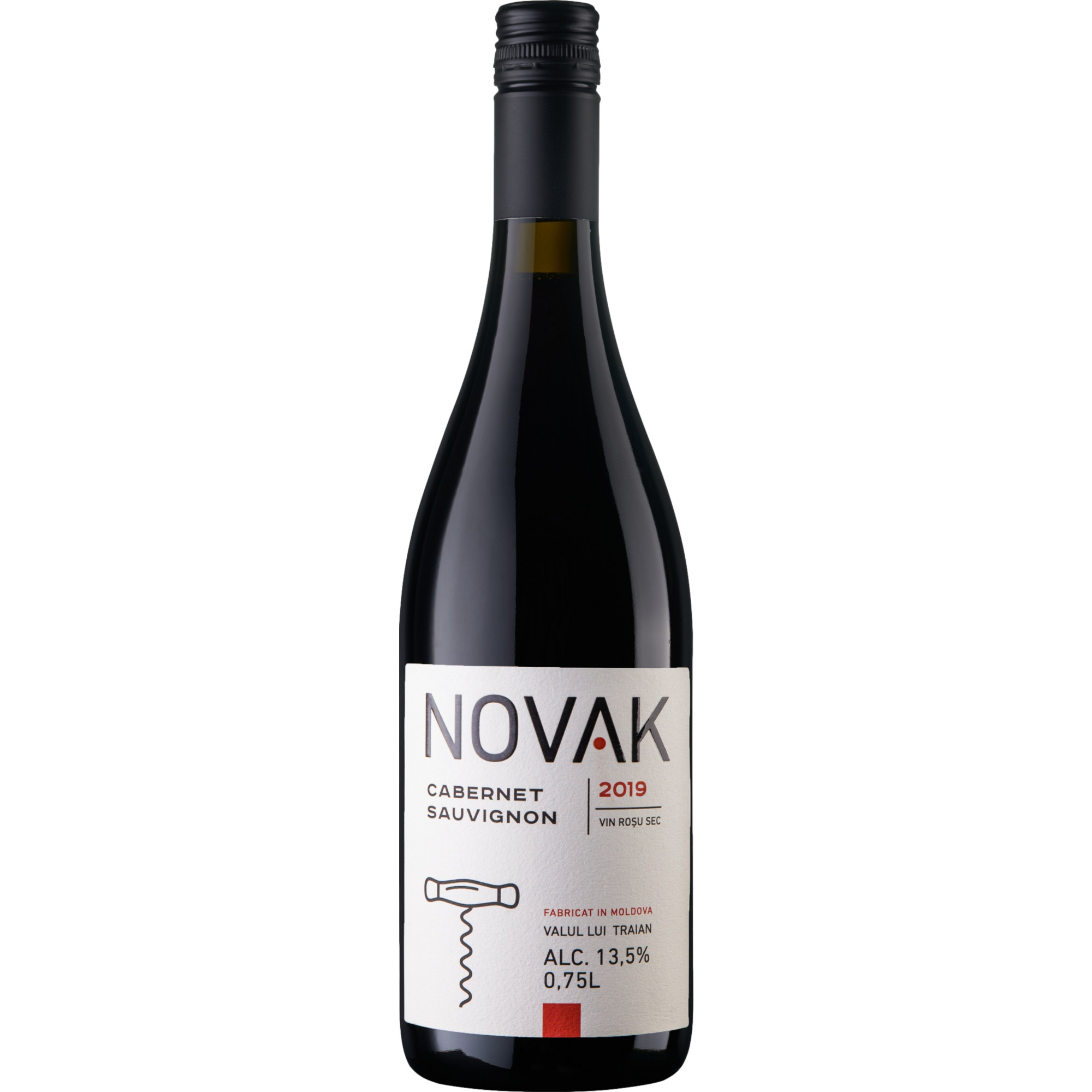 Novak Cabernet Sauvignon, Valul lui Traian IGP, Valul lui Traian, 2019, Rotwein