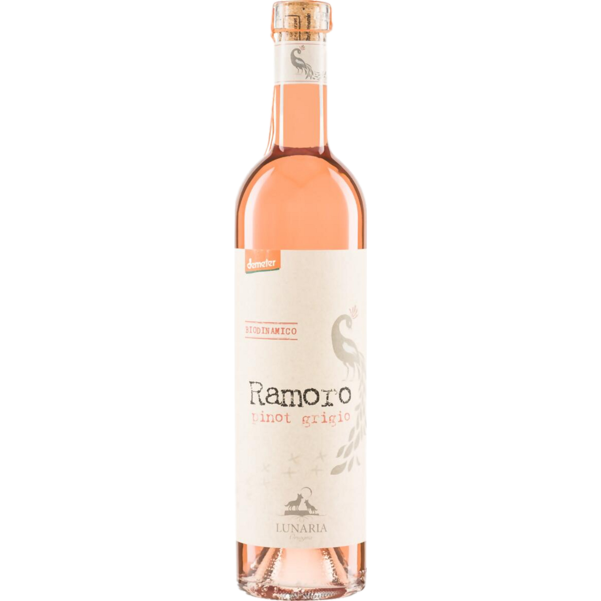 Lunaria Ramoro Pinot Grigio Bio, Terre di Chieti IGP, Abruzzen, 2024, Weißwein
