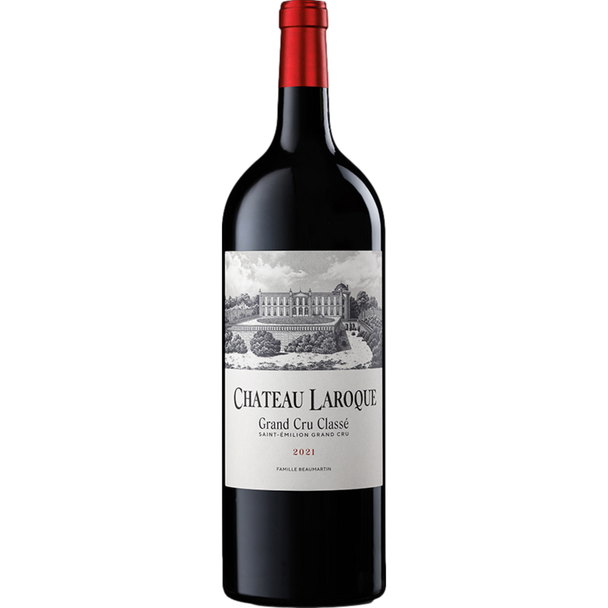 Château Laroque, Saint-Emilion AOP Grand Cru Classé, Magnum, Bordeaux, 2021, Rotwein