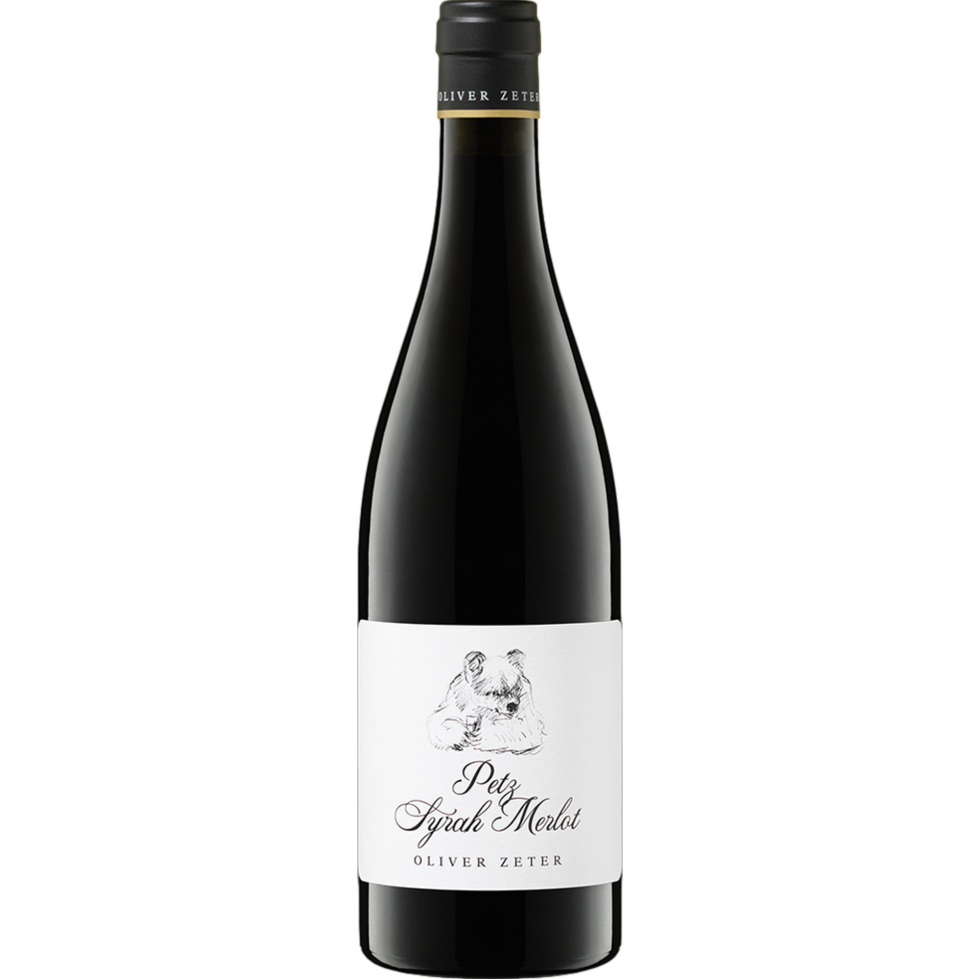 Oliver Zeter Petz Syrah Merlot, Trocken, Pfalz, Pfalz, 2024, Rotwein