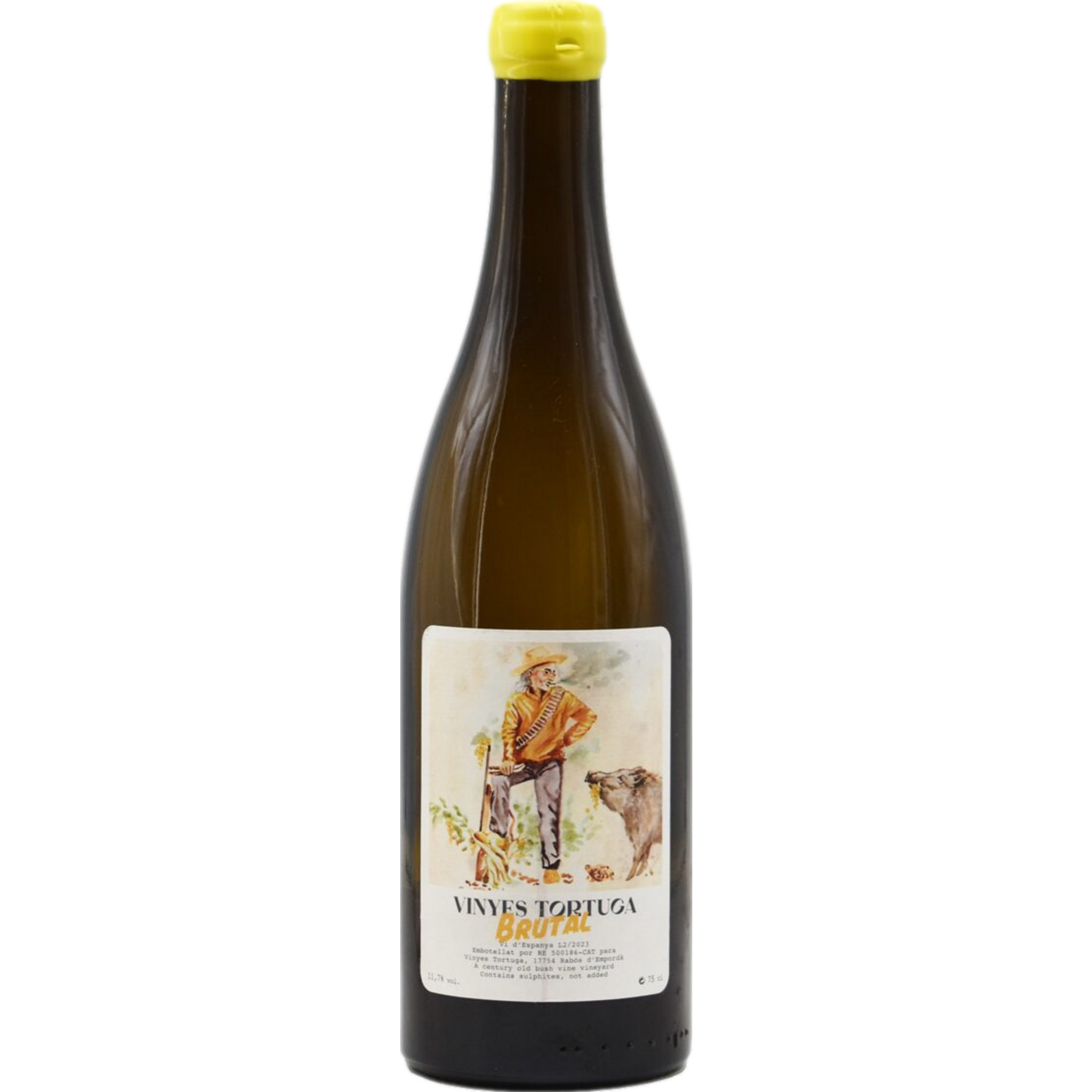 Vinyes Tortuga Brutal Blanc, Vino de España, Katalonien, 2023, Weißwein