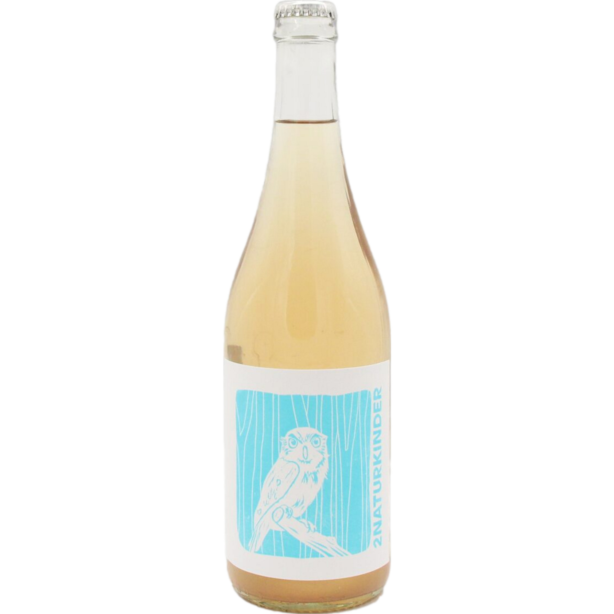 Image of 2Naturkinder Steinkauz Pet Nat Bio, Trocken, Deutscher Landwein Main, Franken, 2024, Perlwein / Secco