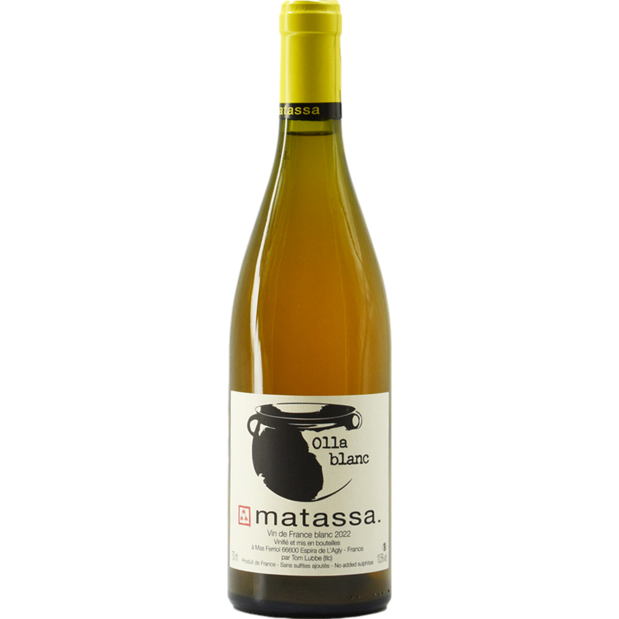 Matassa Olla Blanc Bio, Vin de France, Languedoc-Roussillon, 2023, Weißwein
