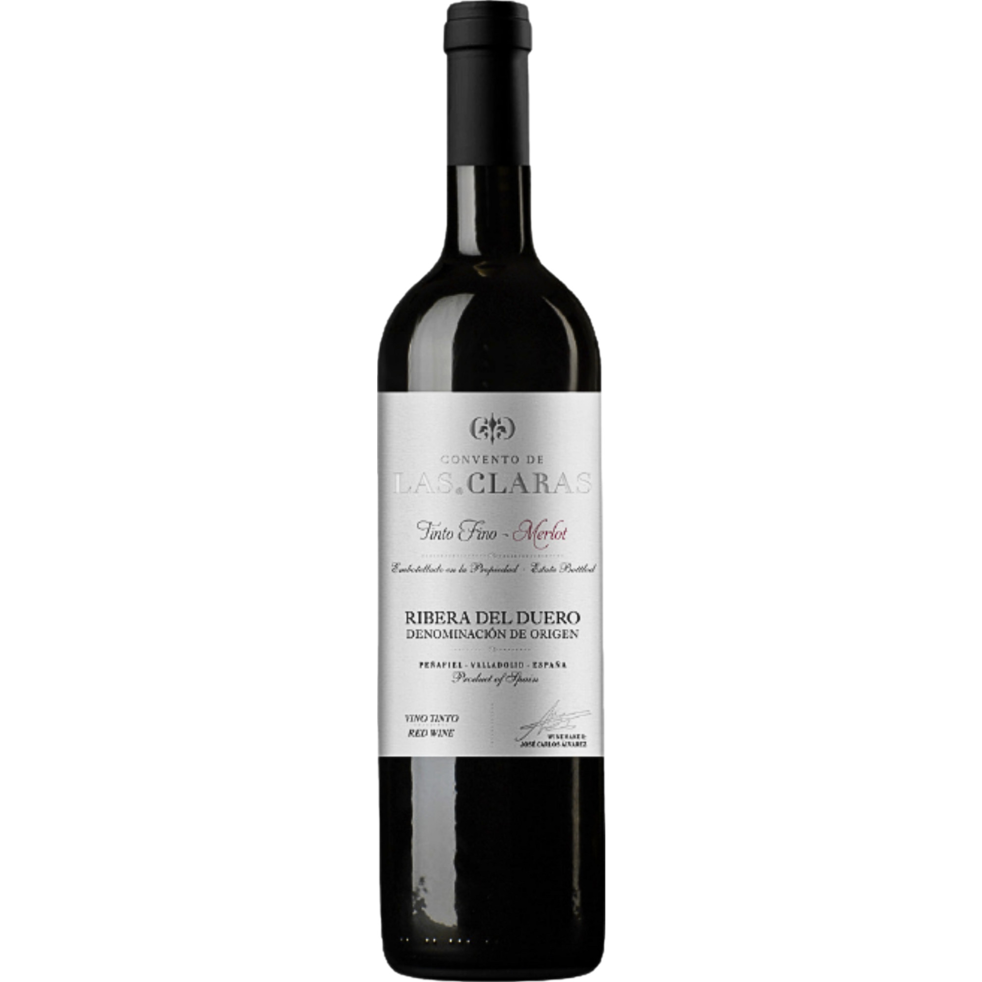 Convento de Las Claras Tinto Fino Merlot, Ribera del Duero DO, Kastilien - León, 2023, Rotwein