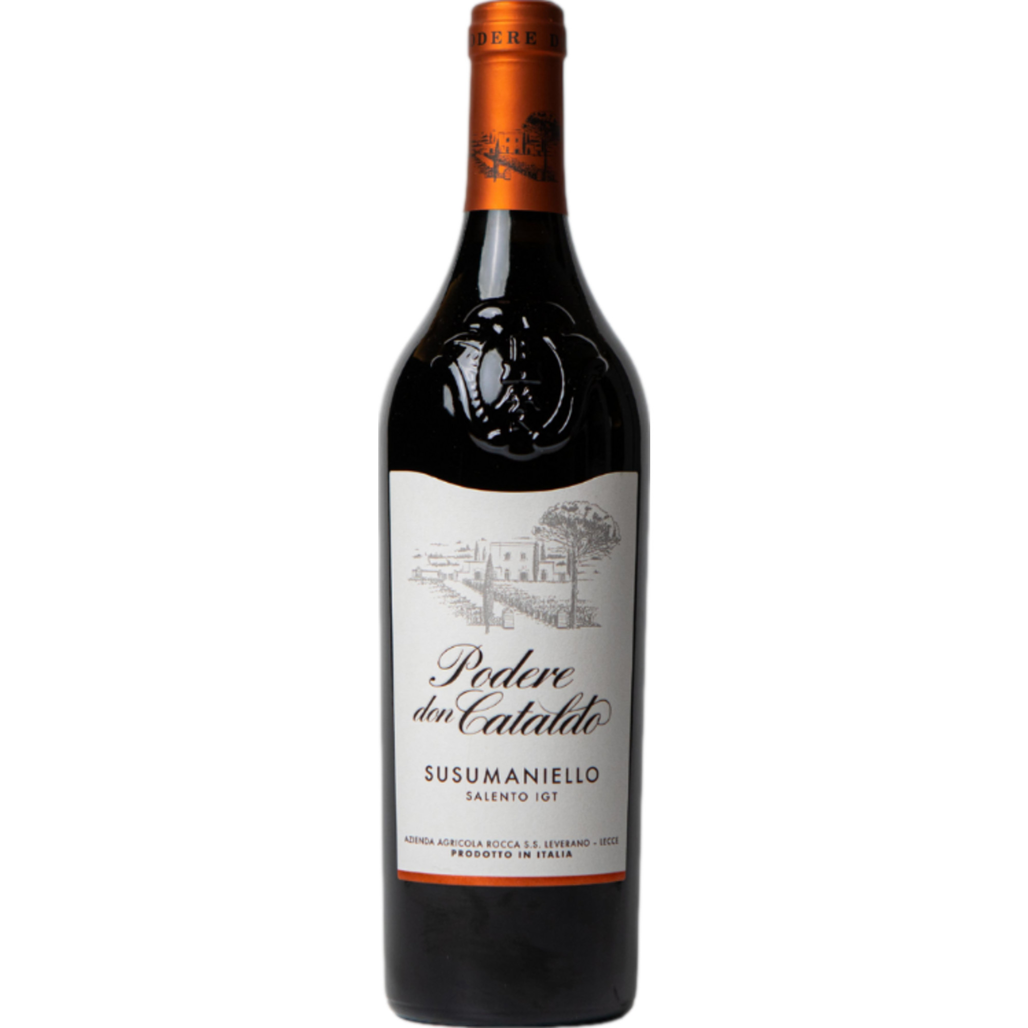 Podere Don Cataldo Susumaniello, Salento IGT, Apulien, 2022, Rotwein
