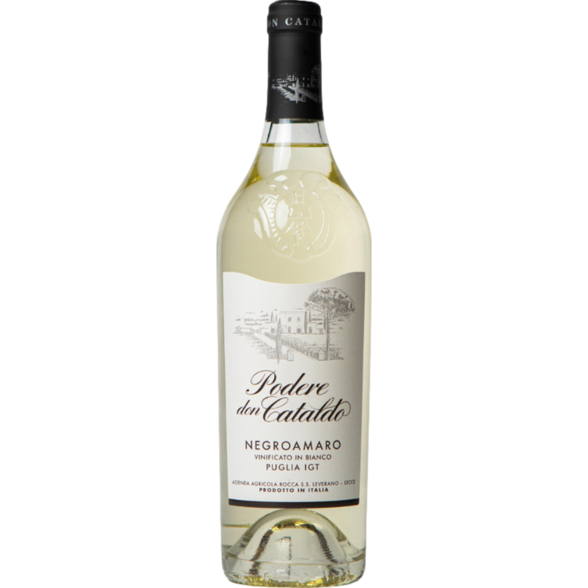 Podere Don Cataldo Negroamaro Blanc de Noir, Puglia IGT, Apulien, 2025, Weißwein