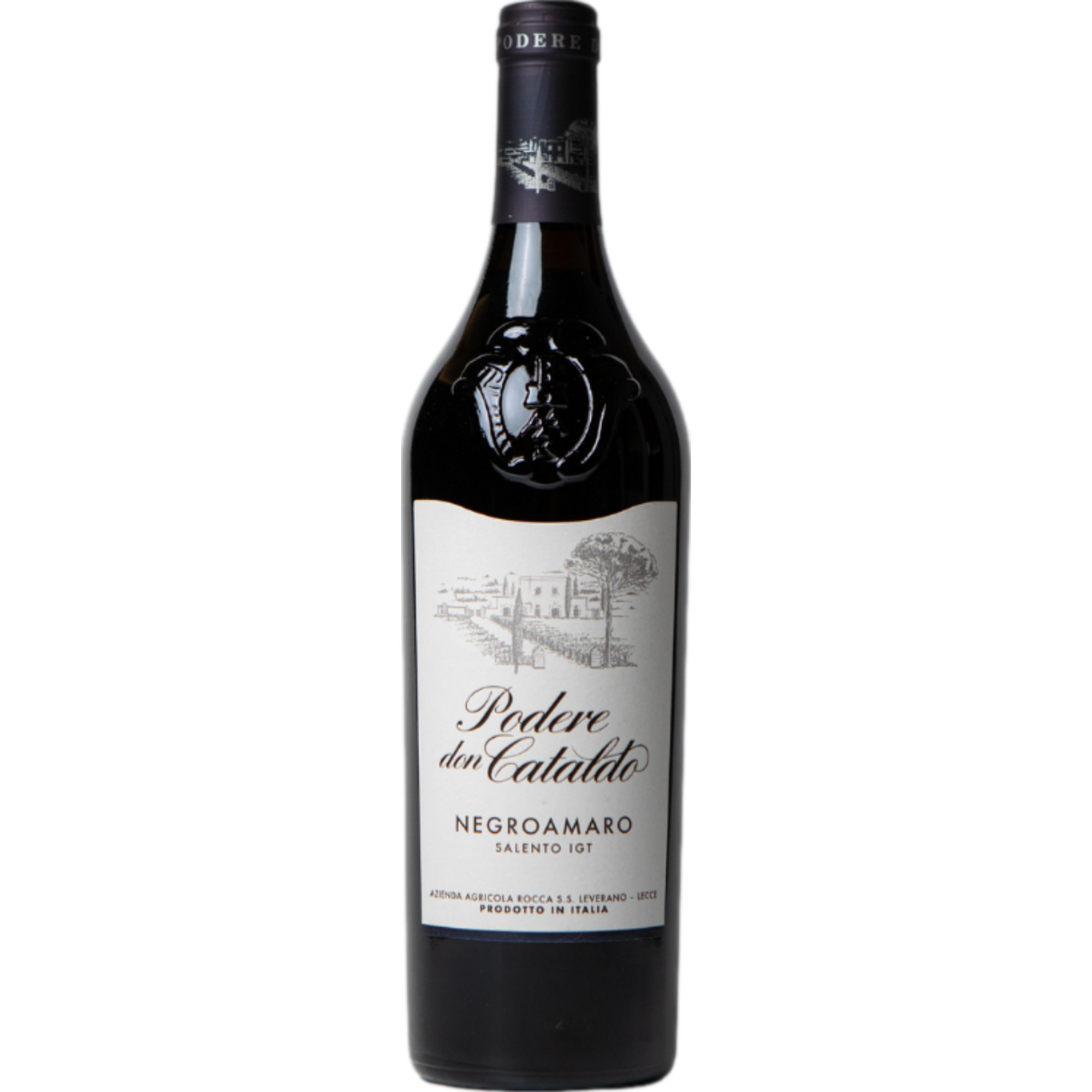 Podere Don Cataldo Negroamaro, Salento IGT, Apulien, 2023, Rotwein