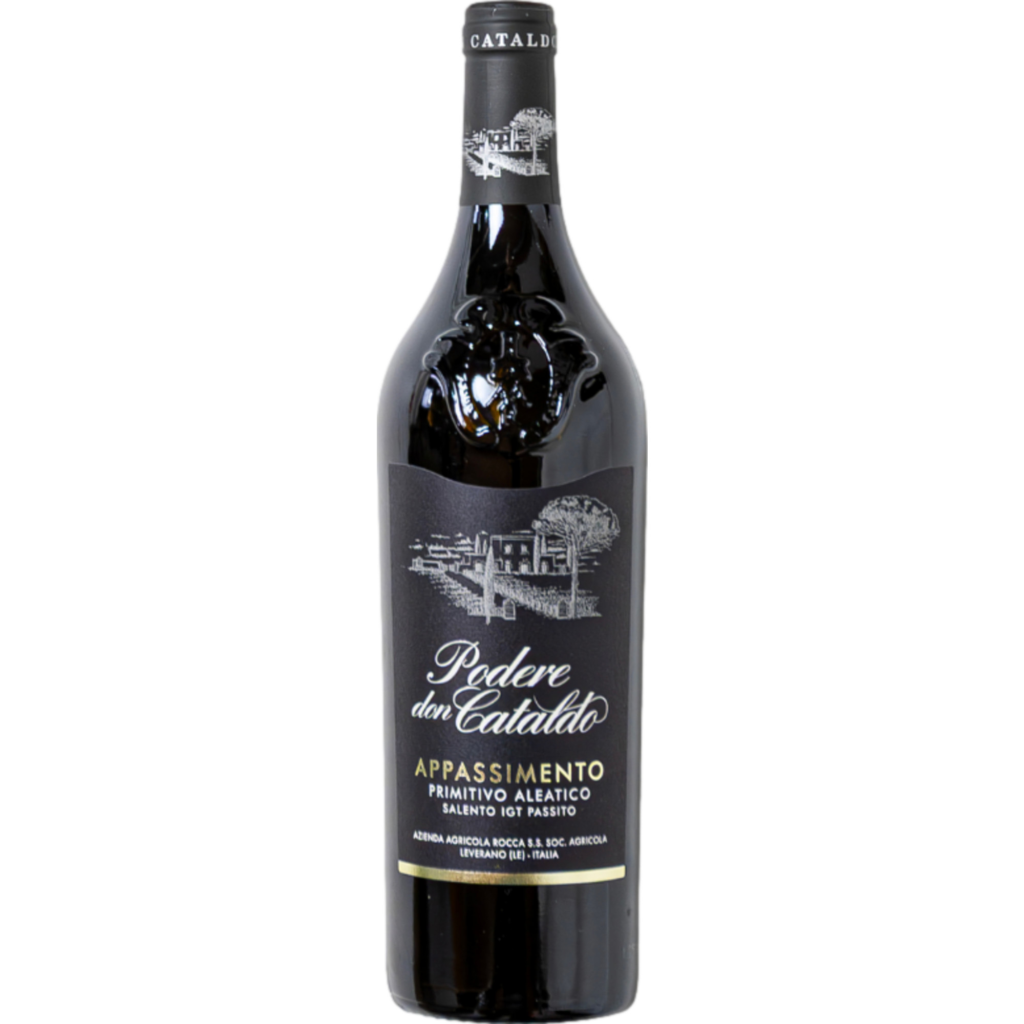 Podere Don Cataldo Appassimento Primitivo Aleatico, Salento IGT, Apulien, 2024, Rotwein