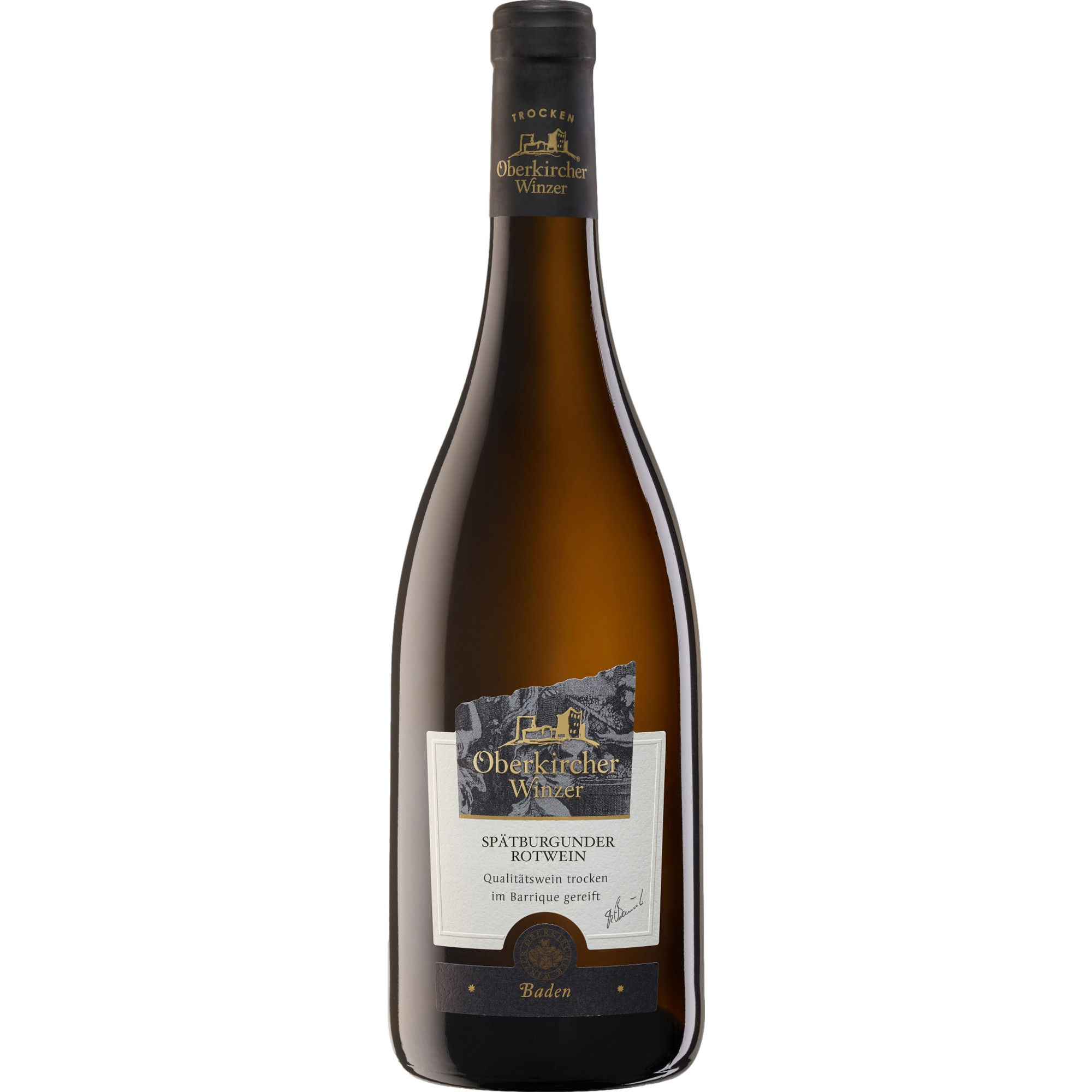 Oberkircher Spätburgunder Barrique, Trocken, Baden, Baden, 2023, Rotwein