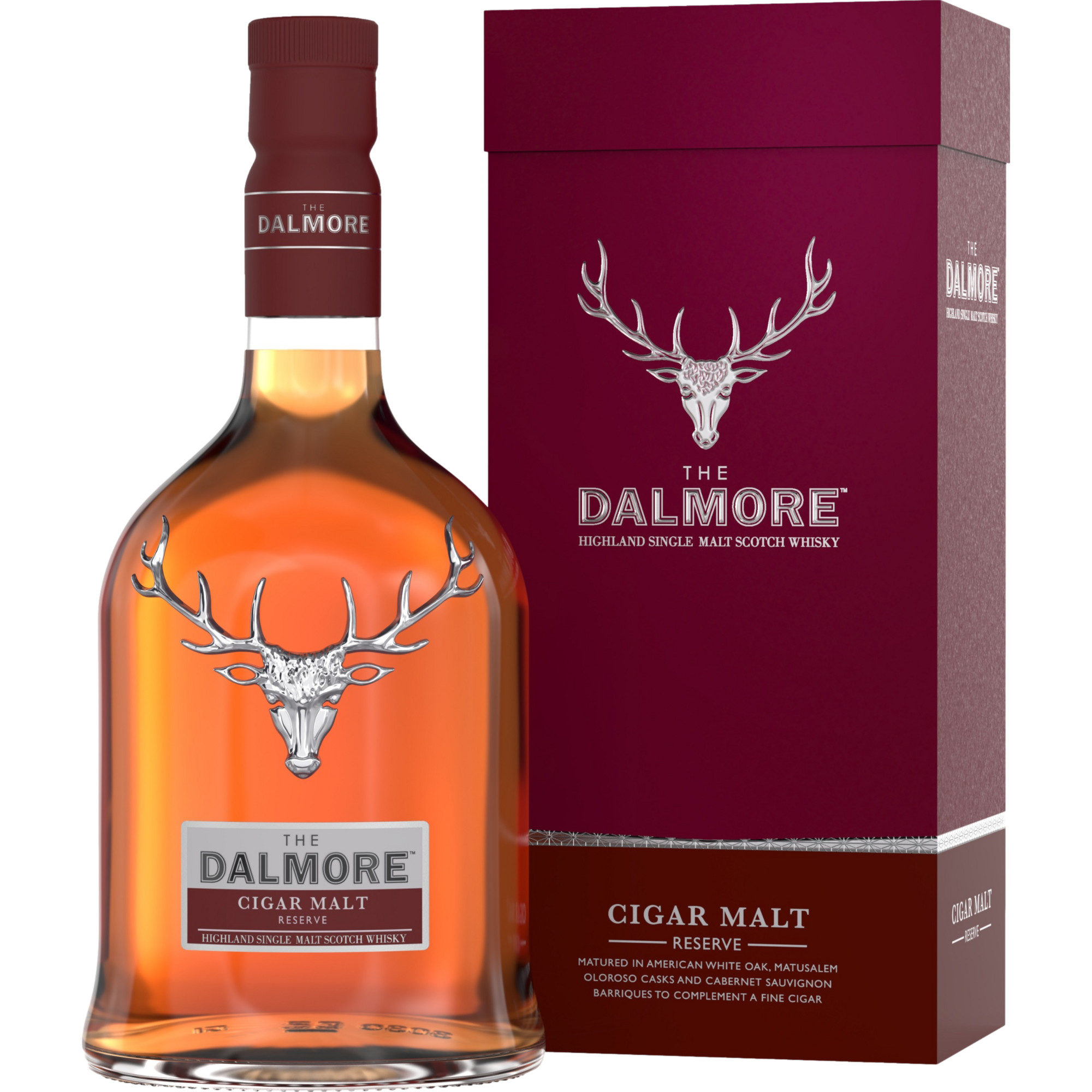 Image of The Dalmore Highland Single Malt Cigar Reserve, Scotch Whisky, 0,7 L, 44% Vol., Spirituosen