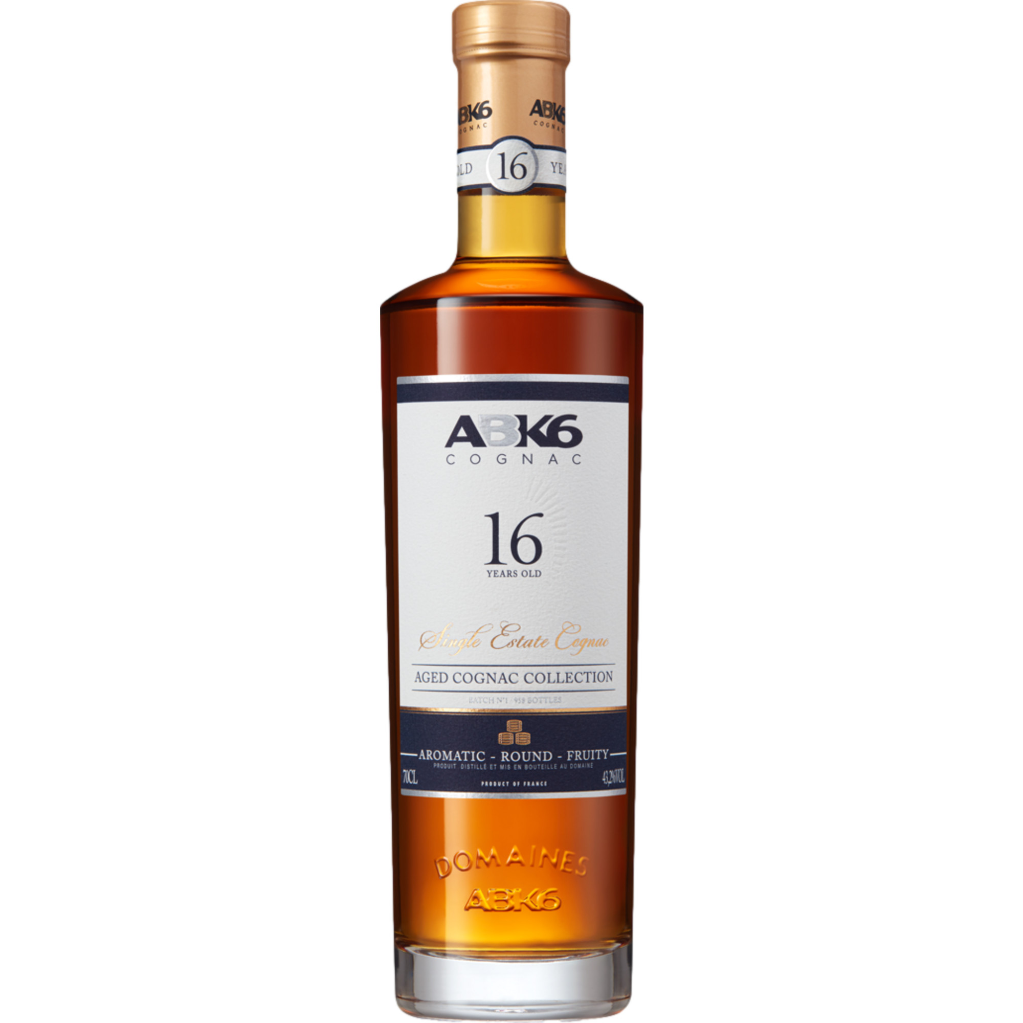 Image of ABK6 Cognac Aged Collection 16 Years, Cognac AOP, 0,7 L, 40% Vol., Cognac, Spirituosen