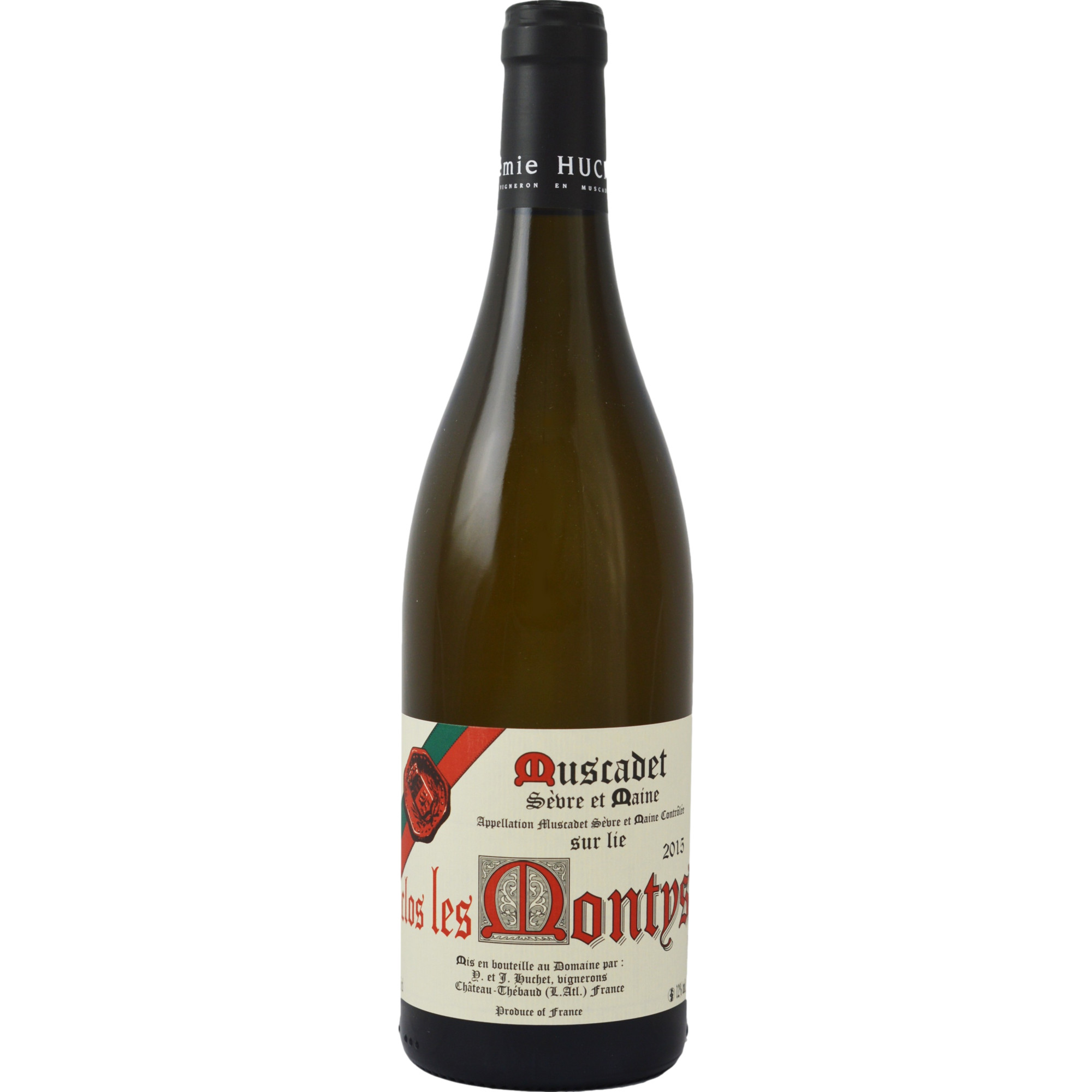 Jérémie Huchet Clos les Montys Vignes de 1914, Muscadet de Sèvre et Maine AOP, Loire, 2020, Weißwein