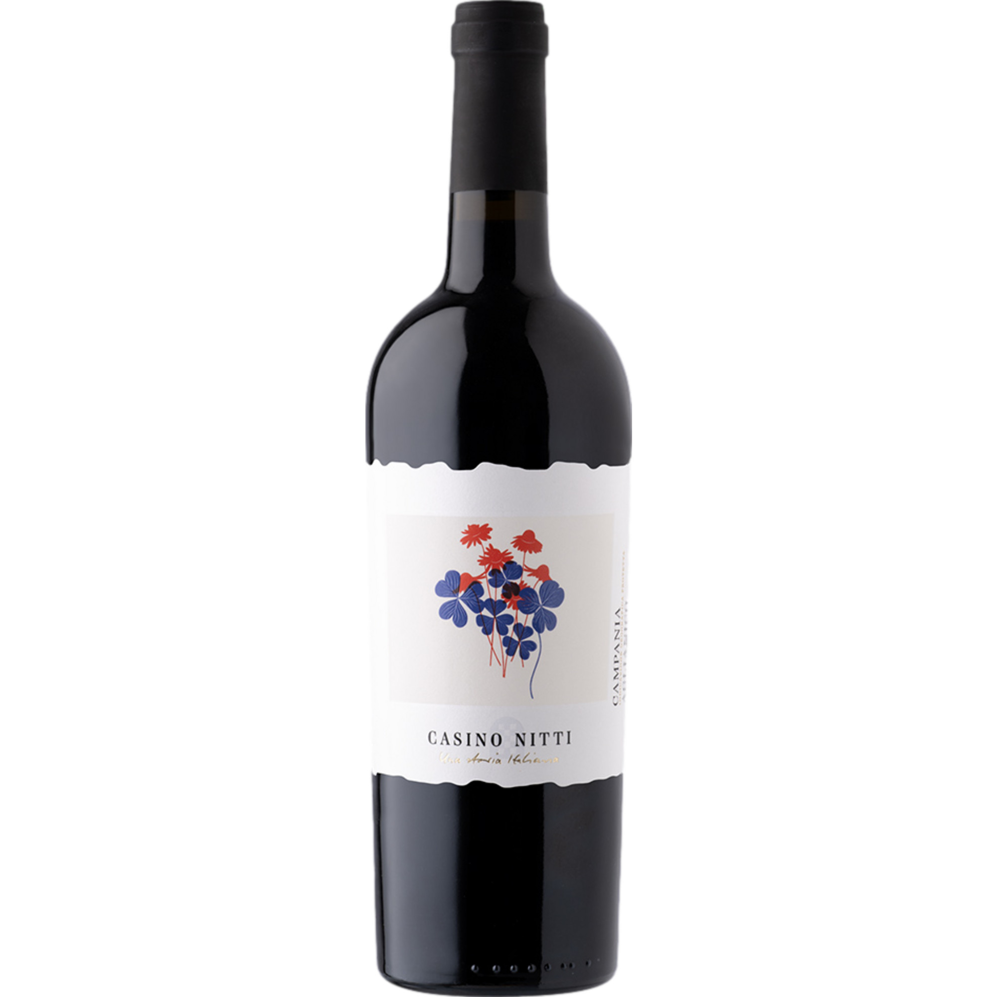 Casino Nitti Virata Fiori Aglianico, Campania IGP, Kampanien, 2019, Rotwein