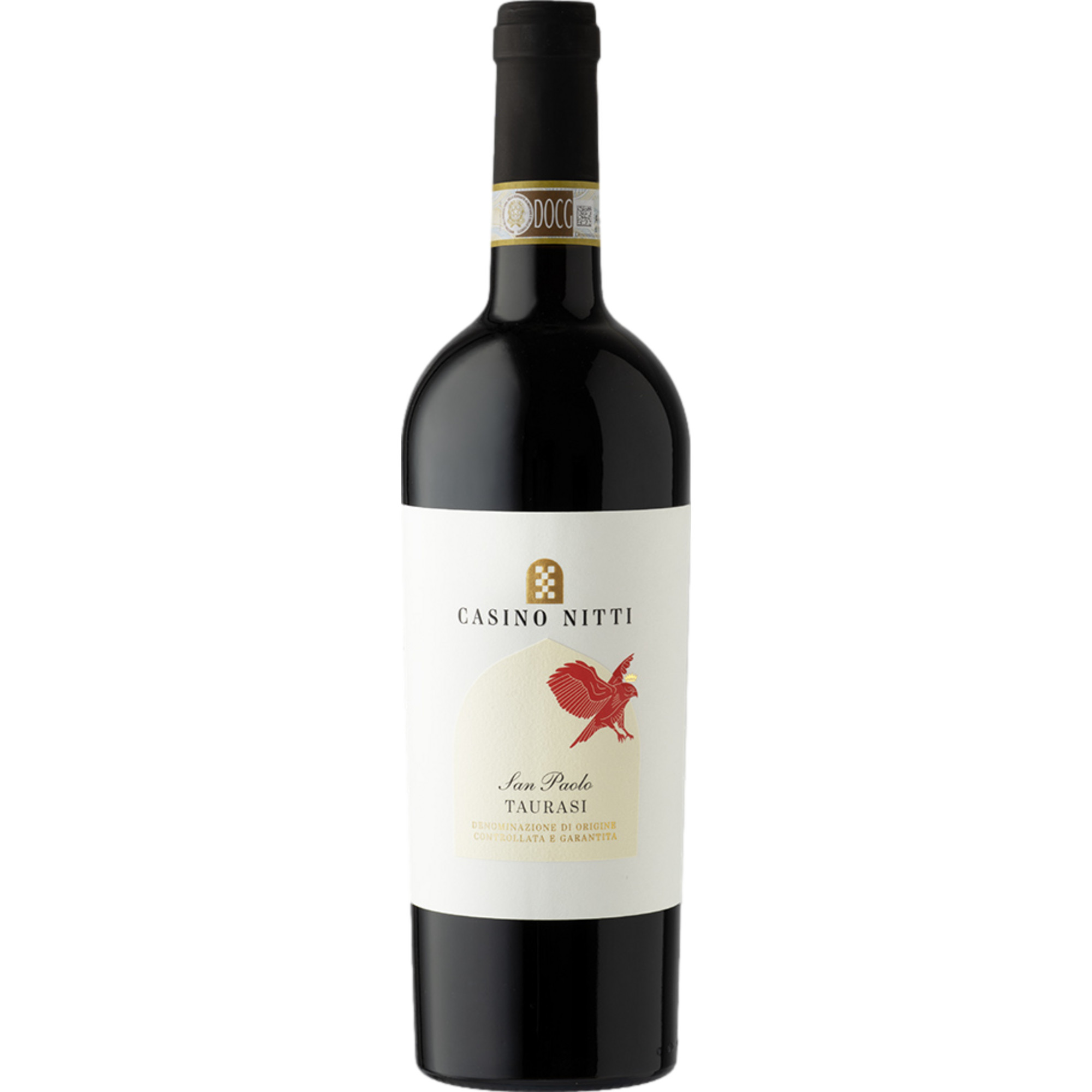 Casino Nitti San Paolo Taurasi, Taurasi DOCG, Kampanien, 2018, Rotwein